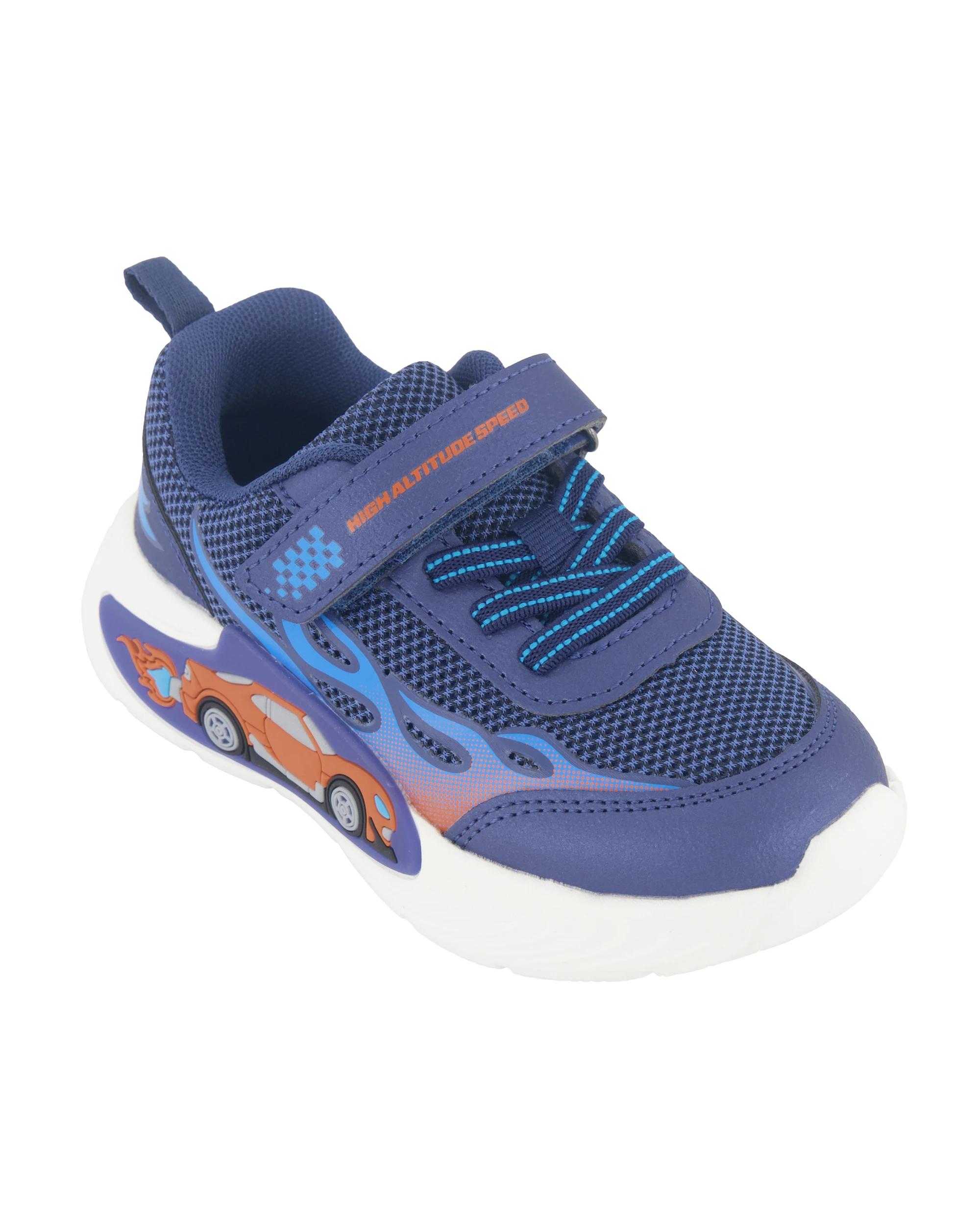 3 Junior Light Up Sneakers Flamin Car, 3 of 5