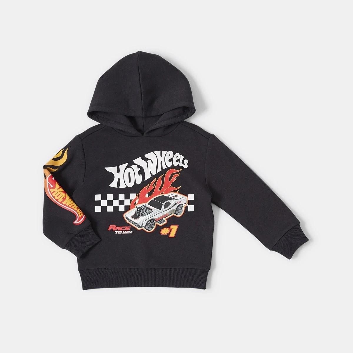 8 Hot Wheels License Print Hoodie Hot Wheels, 8 of 9