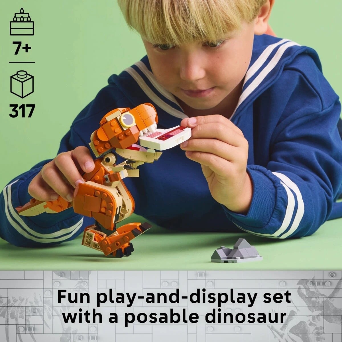 4 LEGO Jurassic World Little Eatie: T. rex 76967, 4 of 9