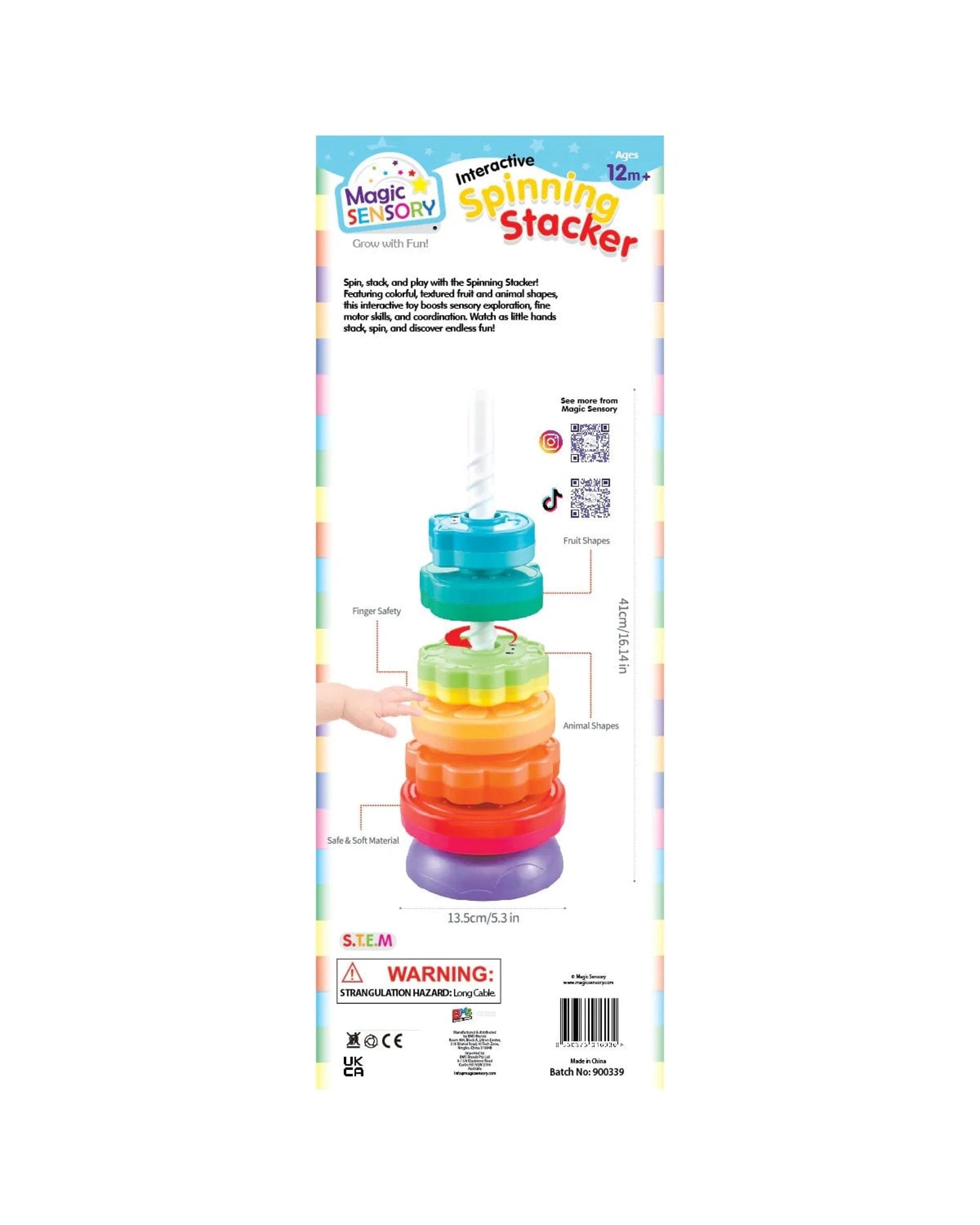 4 Magic Sensory Spinning Stacker, 4 of 7