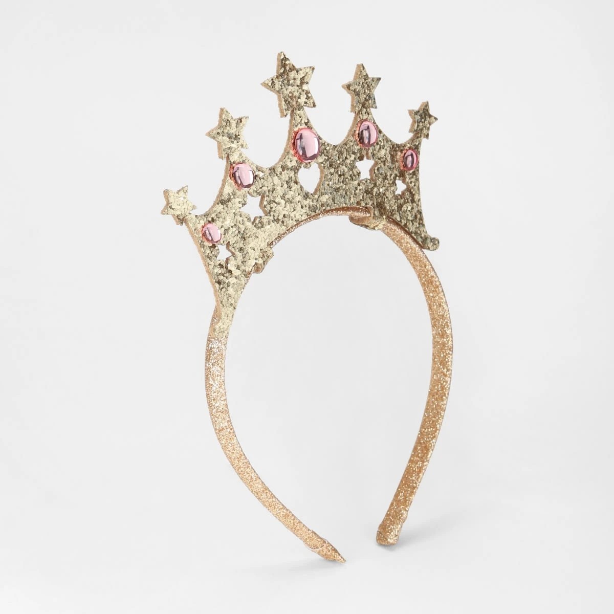 1 Tiara Headband - Gold Look, 1 of 4