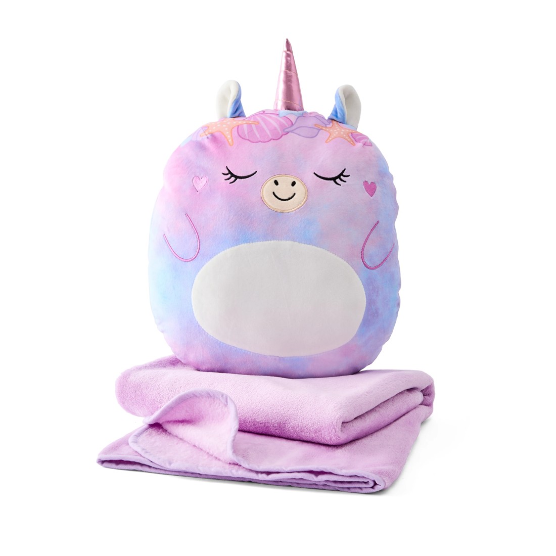 2 2 in 1 Unicorn Travel Blanket and Pillow, 2 of 6