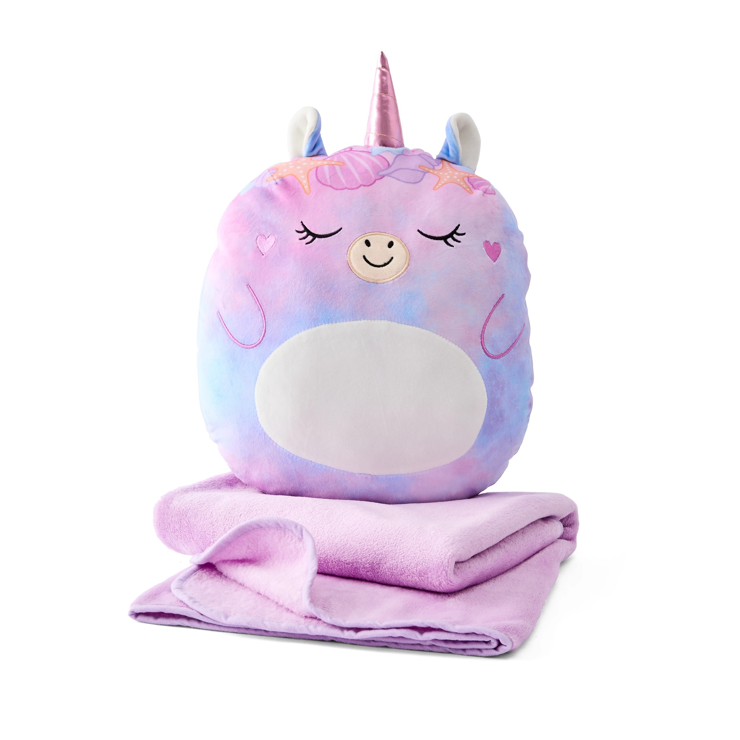2 2 in 1 Unicorn Travel Blanket and Pillow, 2 of 6