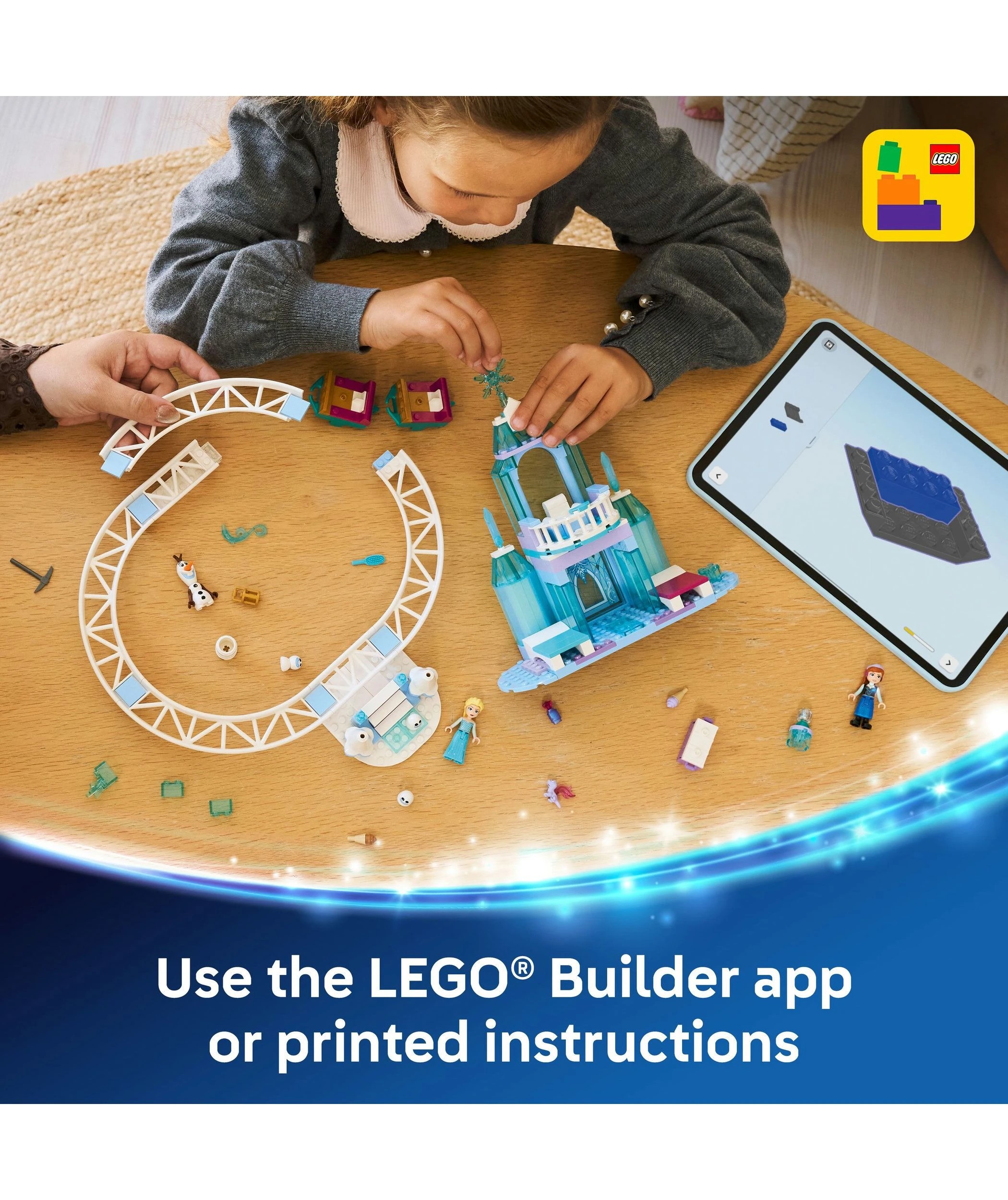 5 LEGO Disney Princess Elsa's Ice Castle & Snow Ride Adventure 43281, 5 of 10