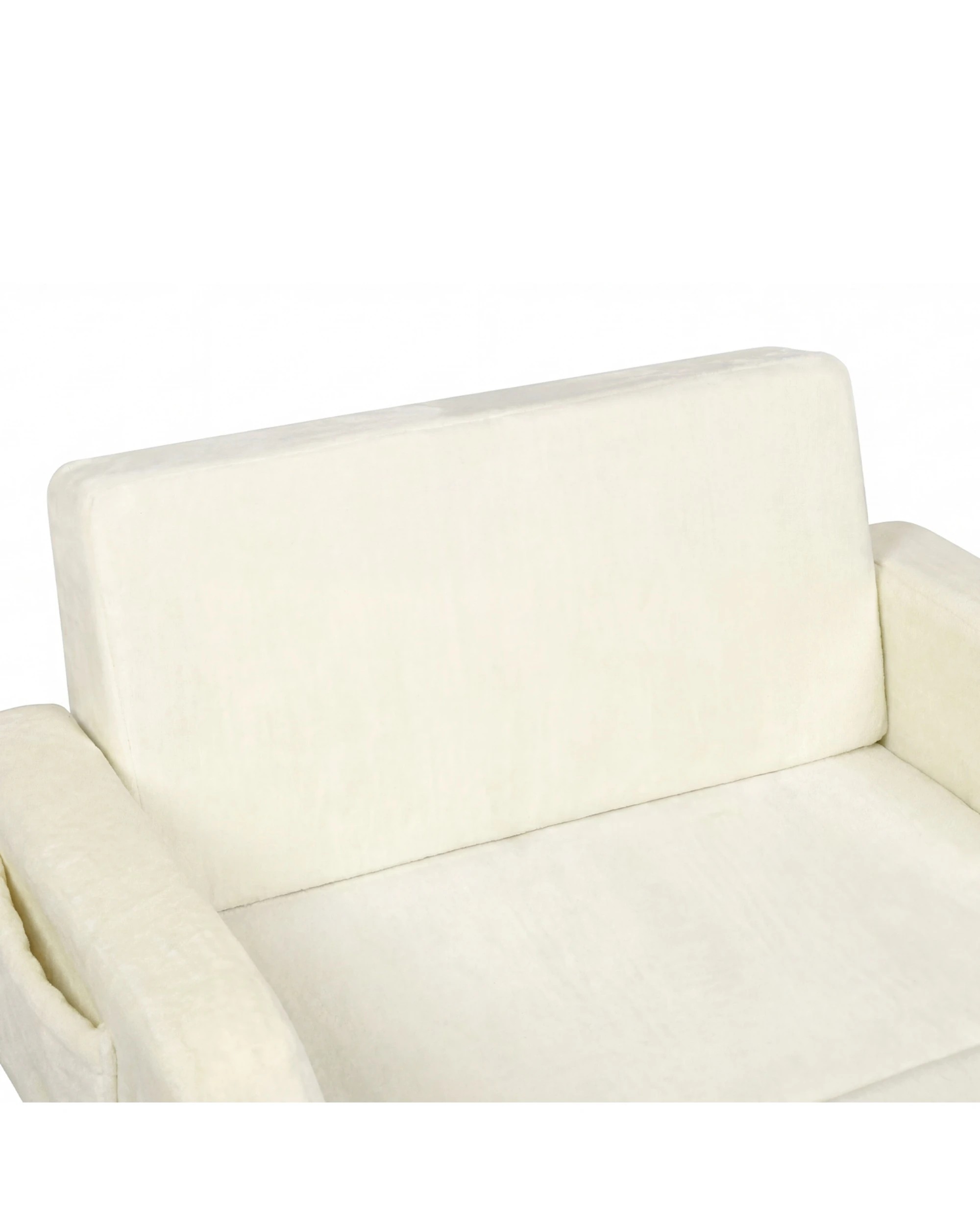 10 ADVWIN 3-in-1 Kids Loveseat Sofa Toddler Couch Chair & Lounger - Beige, 10 of 10