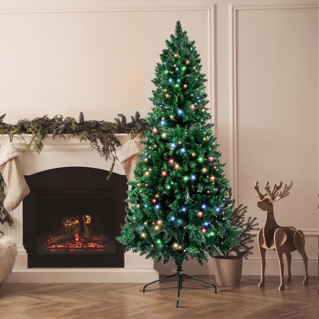 7 Santaco Slim Led Christmas Trees 1.5m, 7 of 7