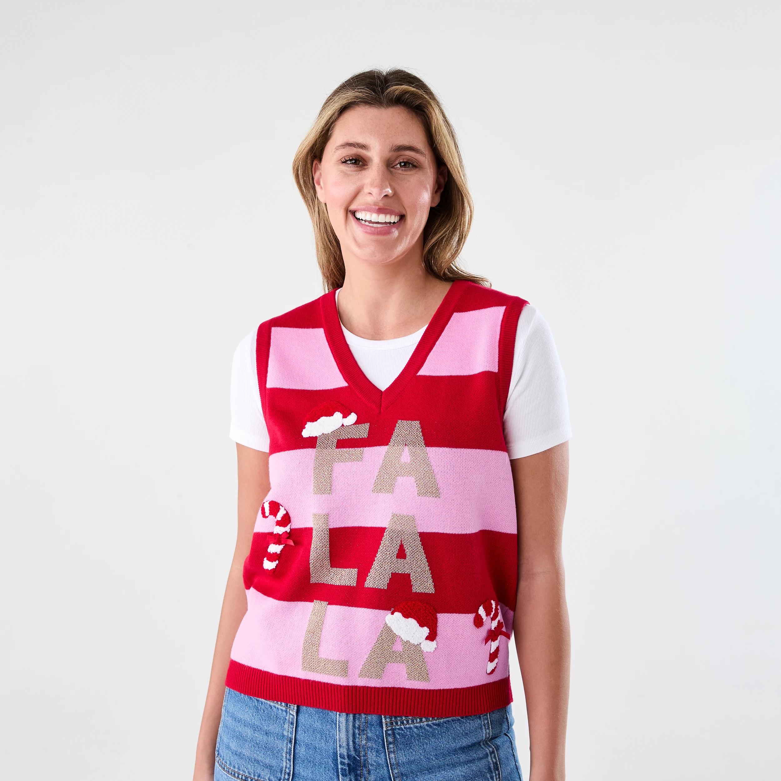 1 Christmas Vest FALALA STRAWBERRY, 1 of 6