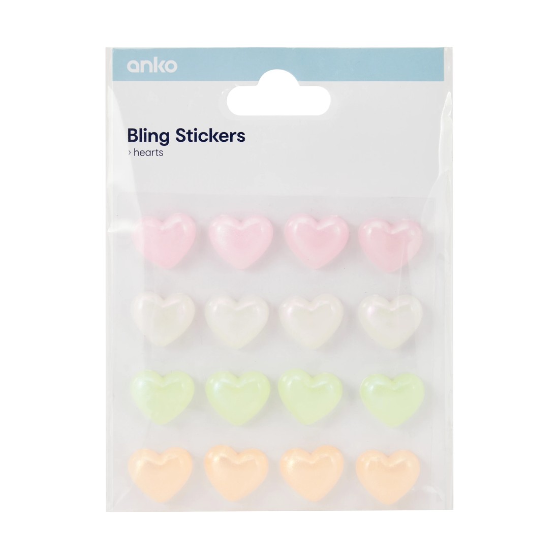 1 Bling Stickers - Heart, 1 of 3