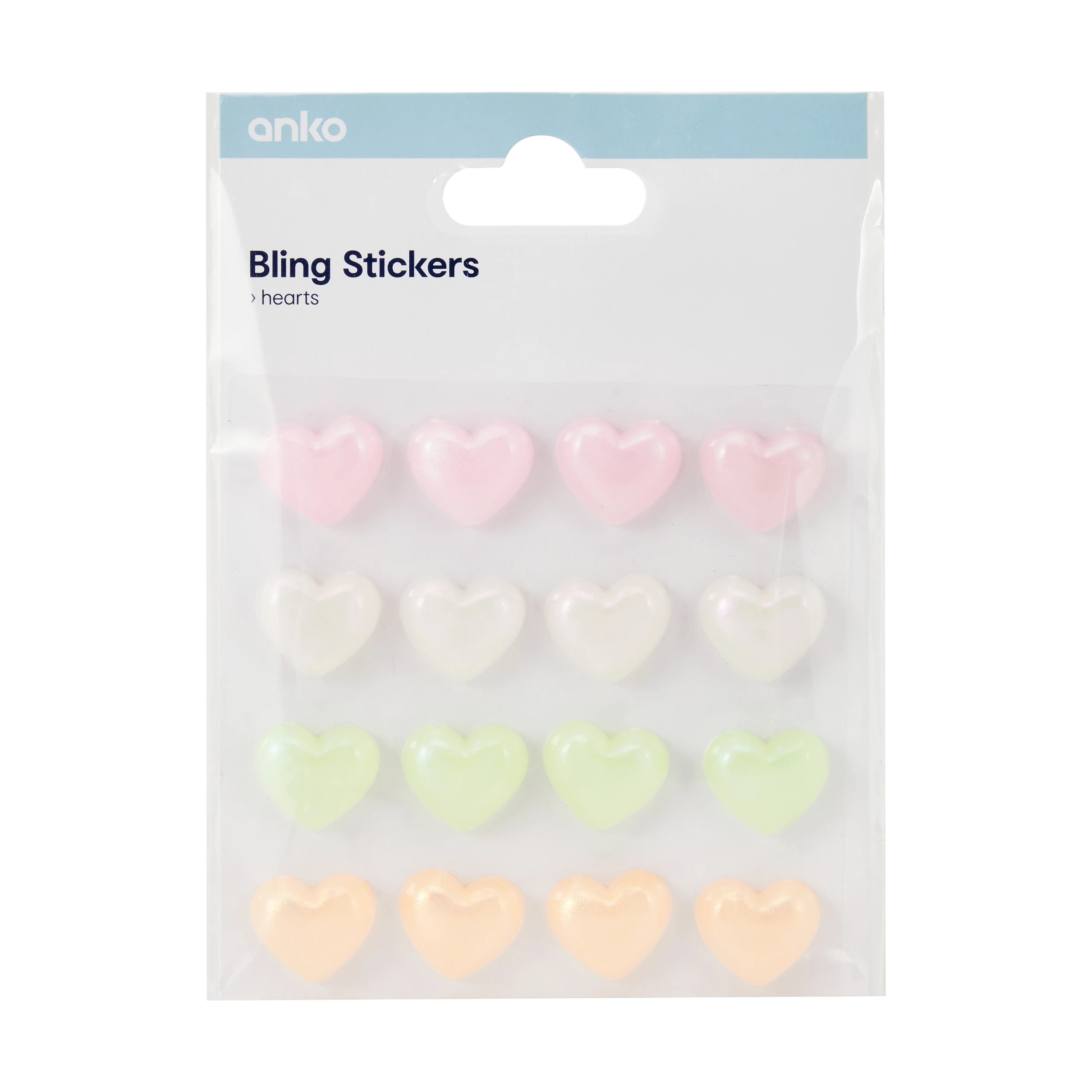 1 Bling Stickers - Heart, 1 of 3