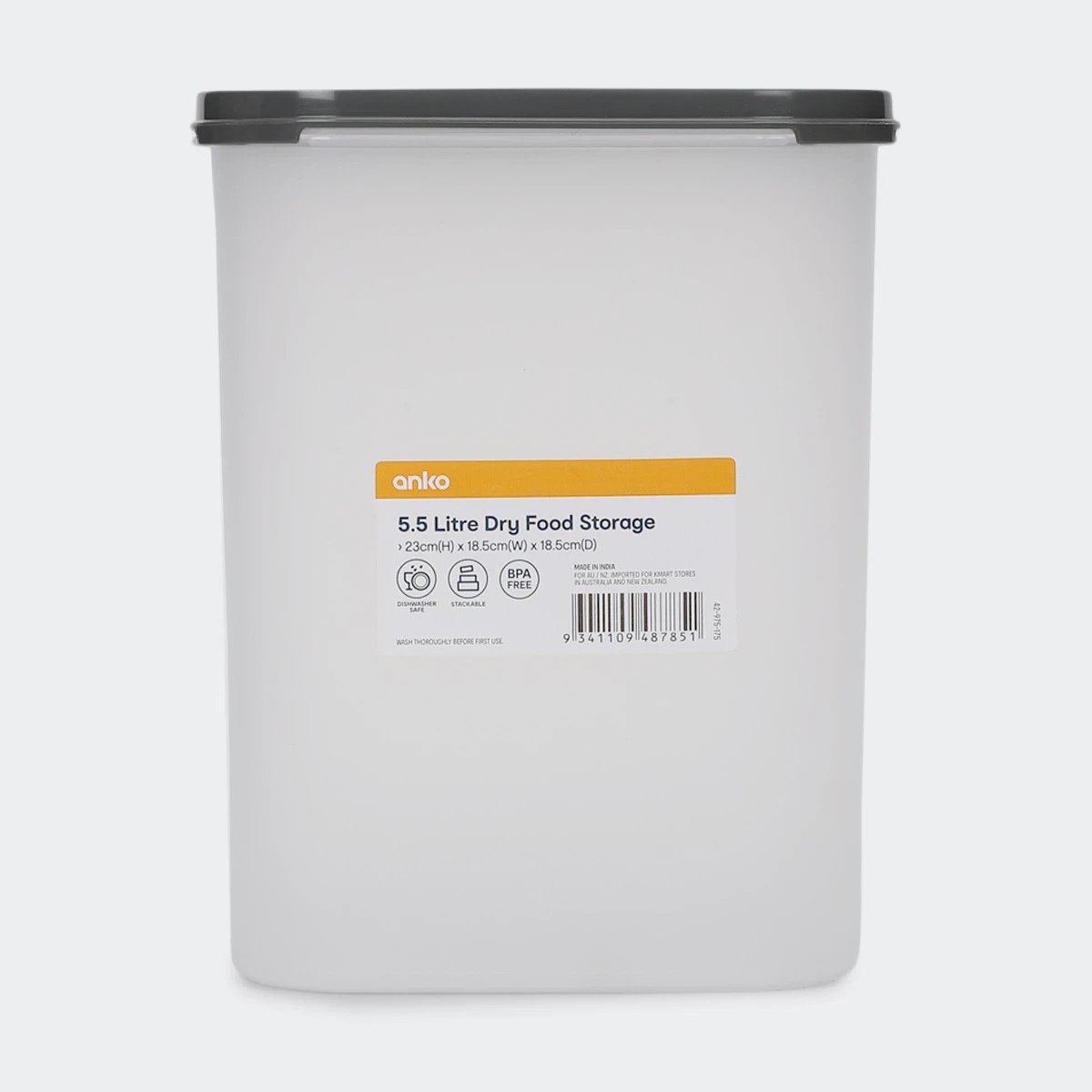 4 5.5L Dry Food Storage, 4 of 4