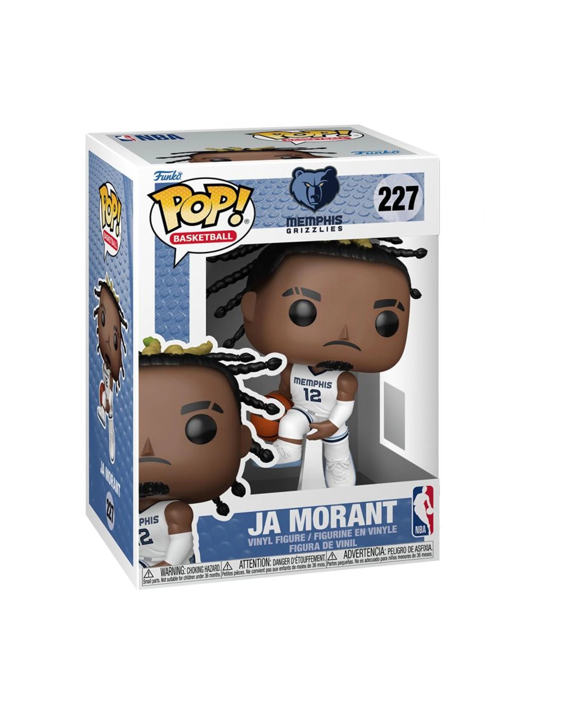 3 NBA Memphis Grizzlies Ja Morant - Home -  Funko POP! Vinyl, 3 of 3