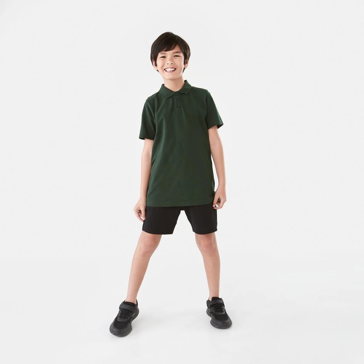 5 School Cotton Polo Shirt Sycamore, 5 of 8