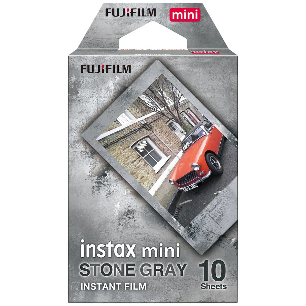 1 Fujifilm Instax Mini Film Stone Gray 10 Pack, 1 of 4