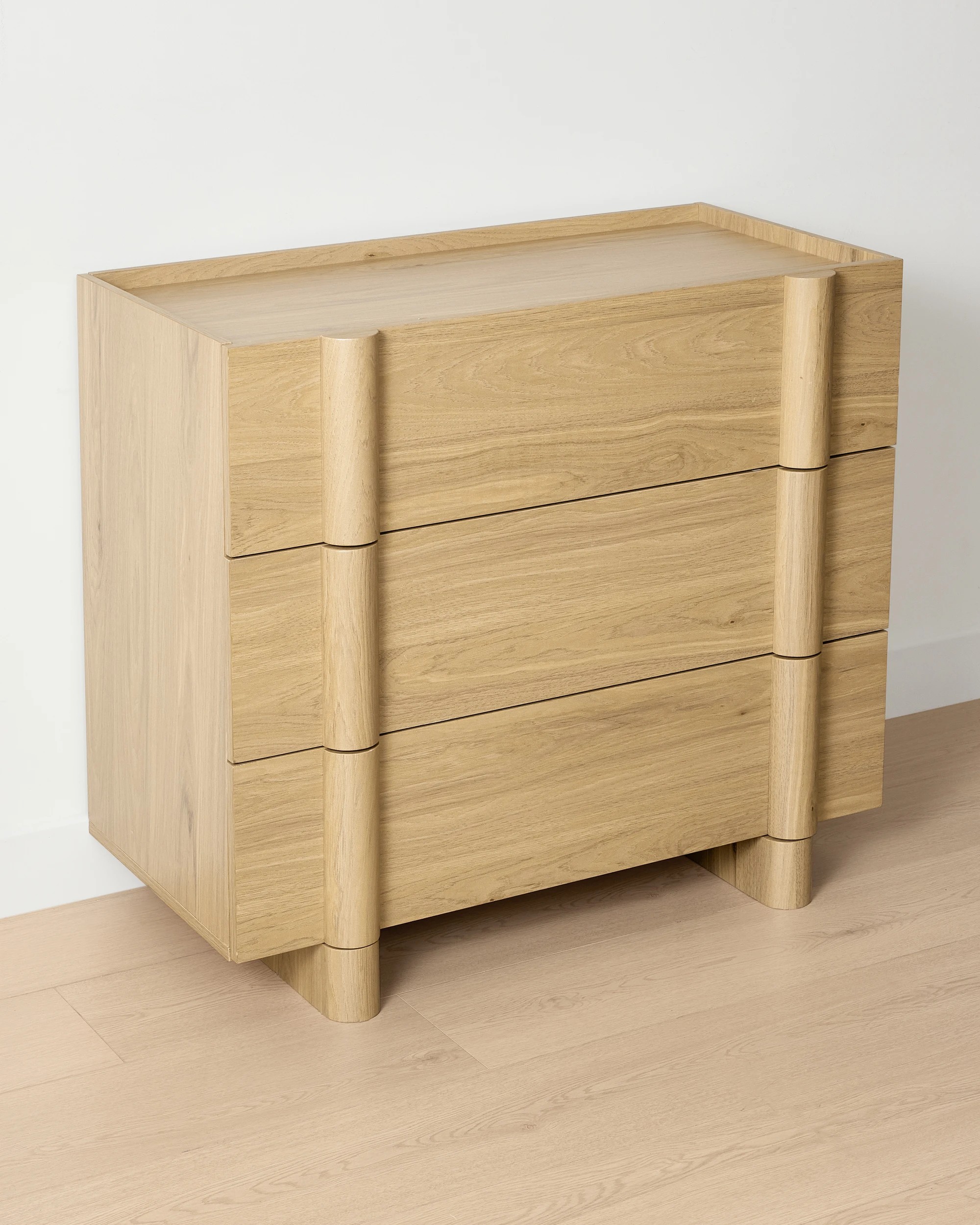 1 Piper 3 Drawer Chest - Oak, 1 of 6