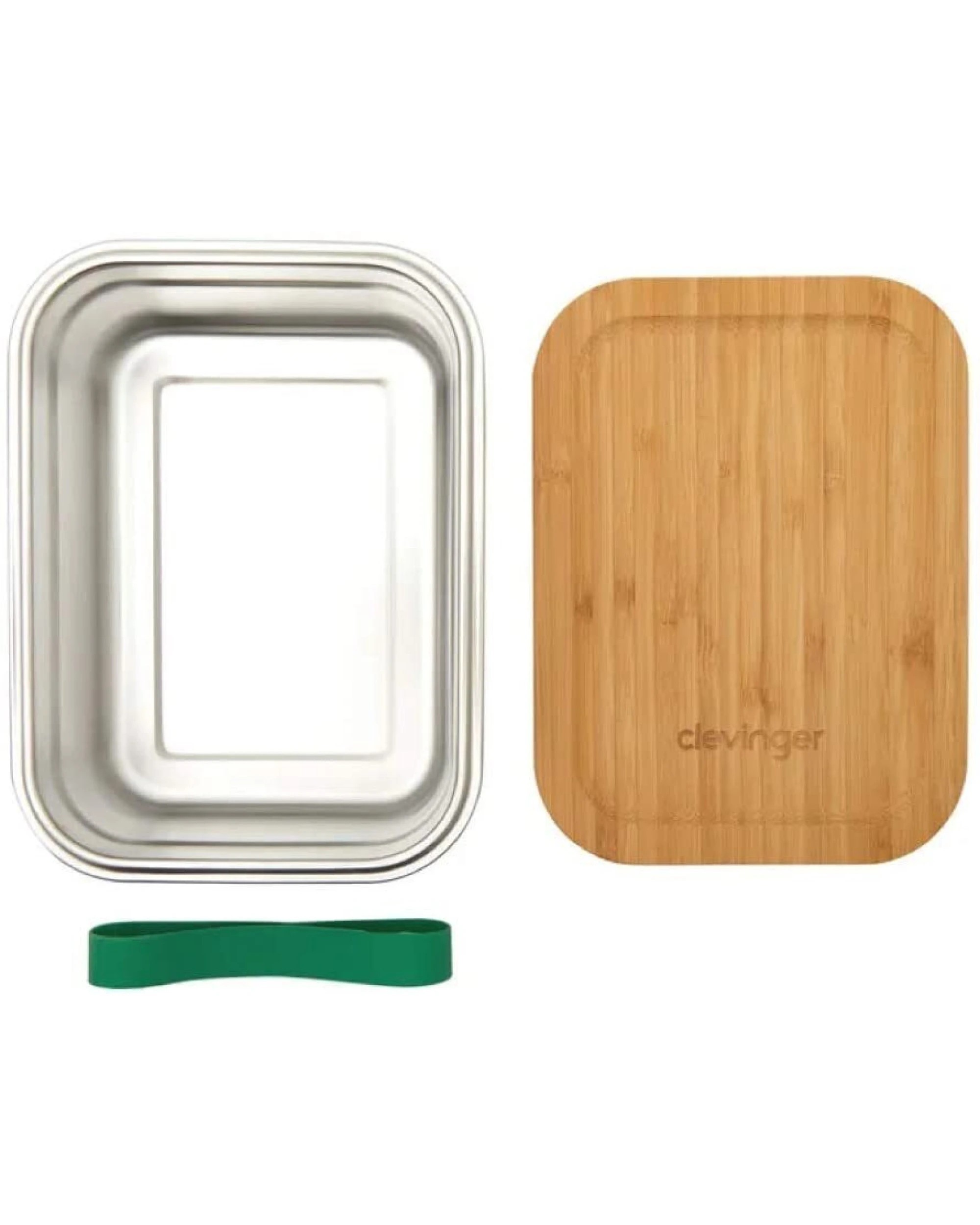 2 BR Home 1200ml Stainless Steel Snack Box, 2 of 2