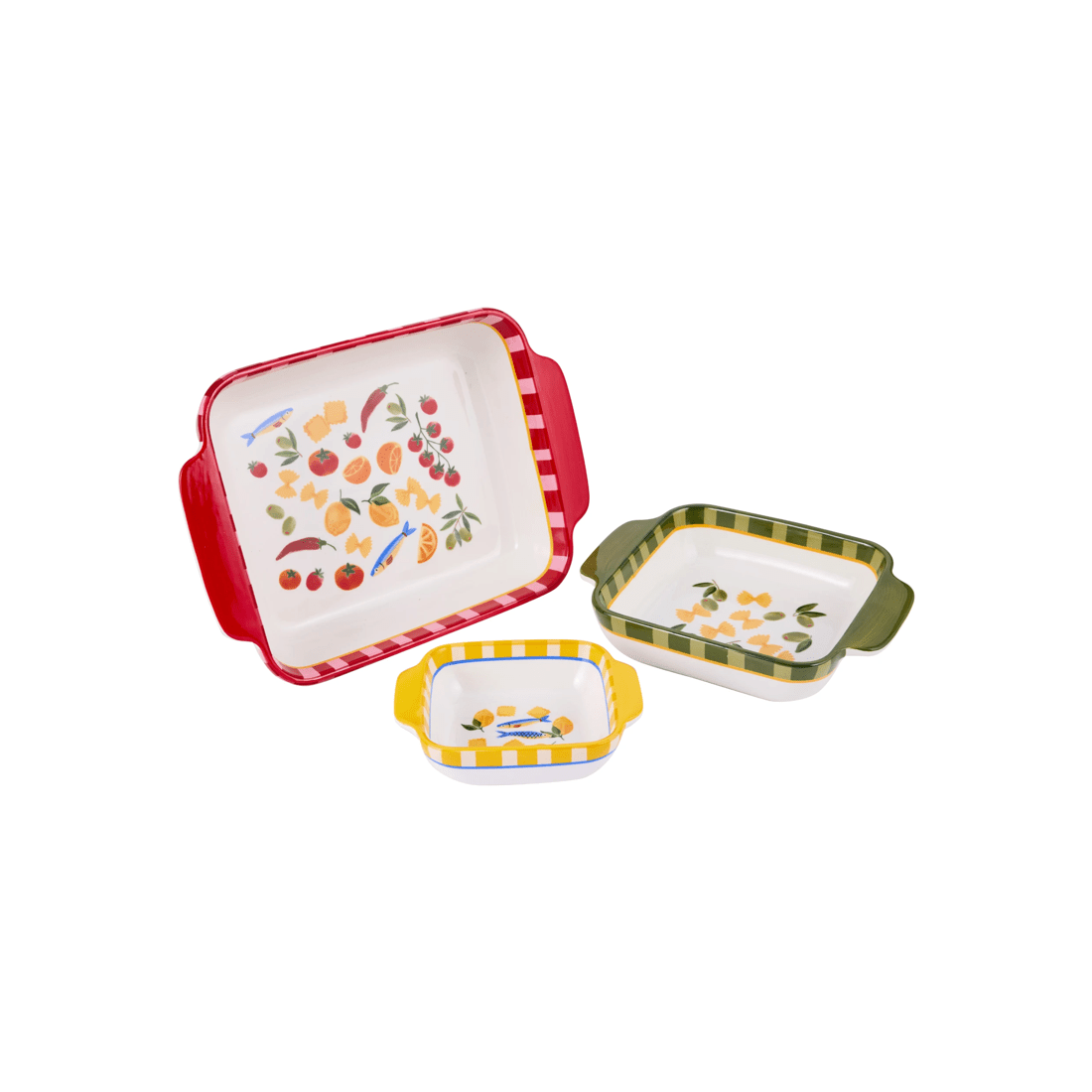 1 Set of 3 Baking Dish, 1 of 6