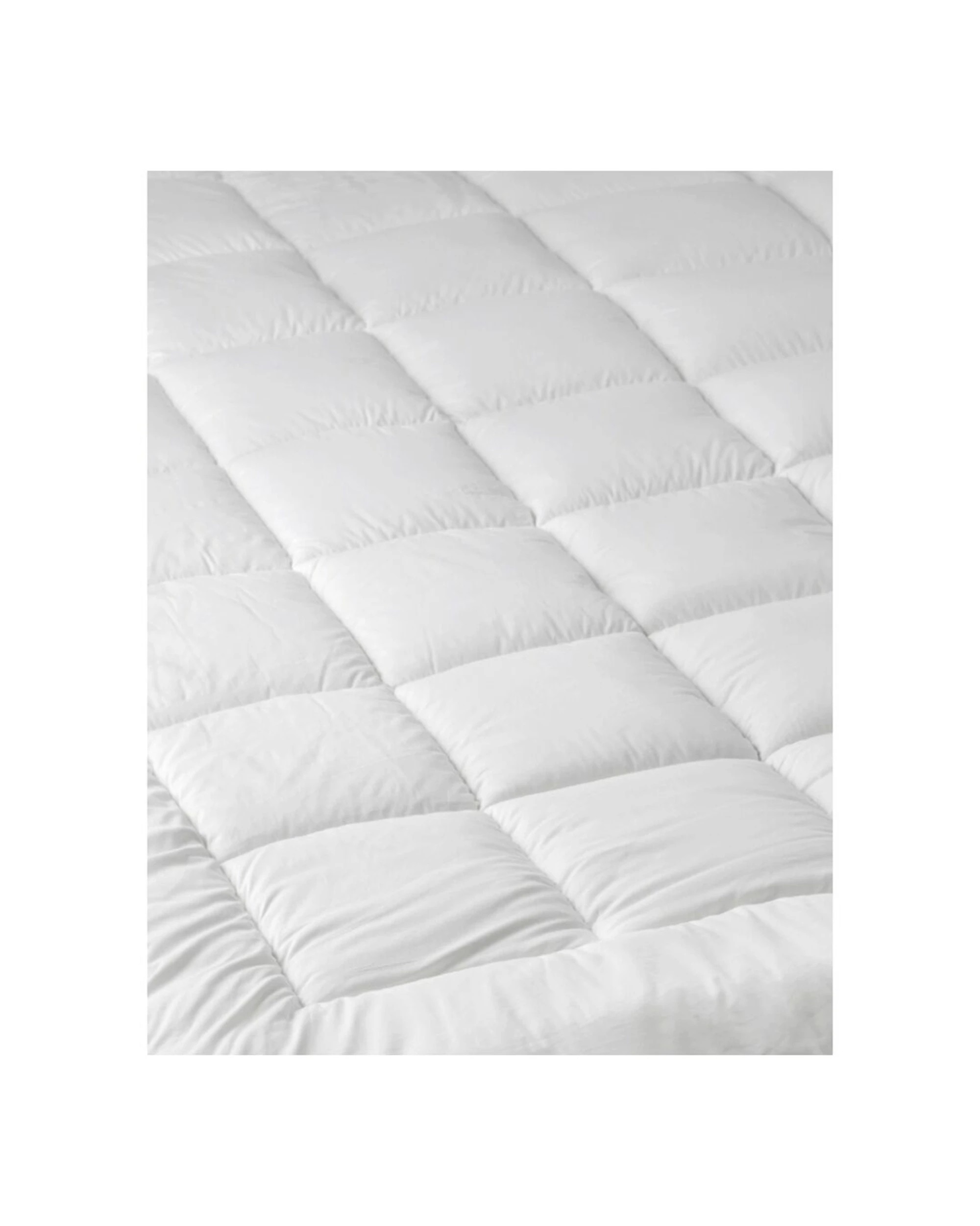 4 Tontine Classic Comfort Cool Dry Mattress Topper Climate Control - White, 4 of 4