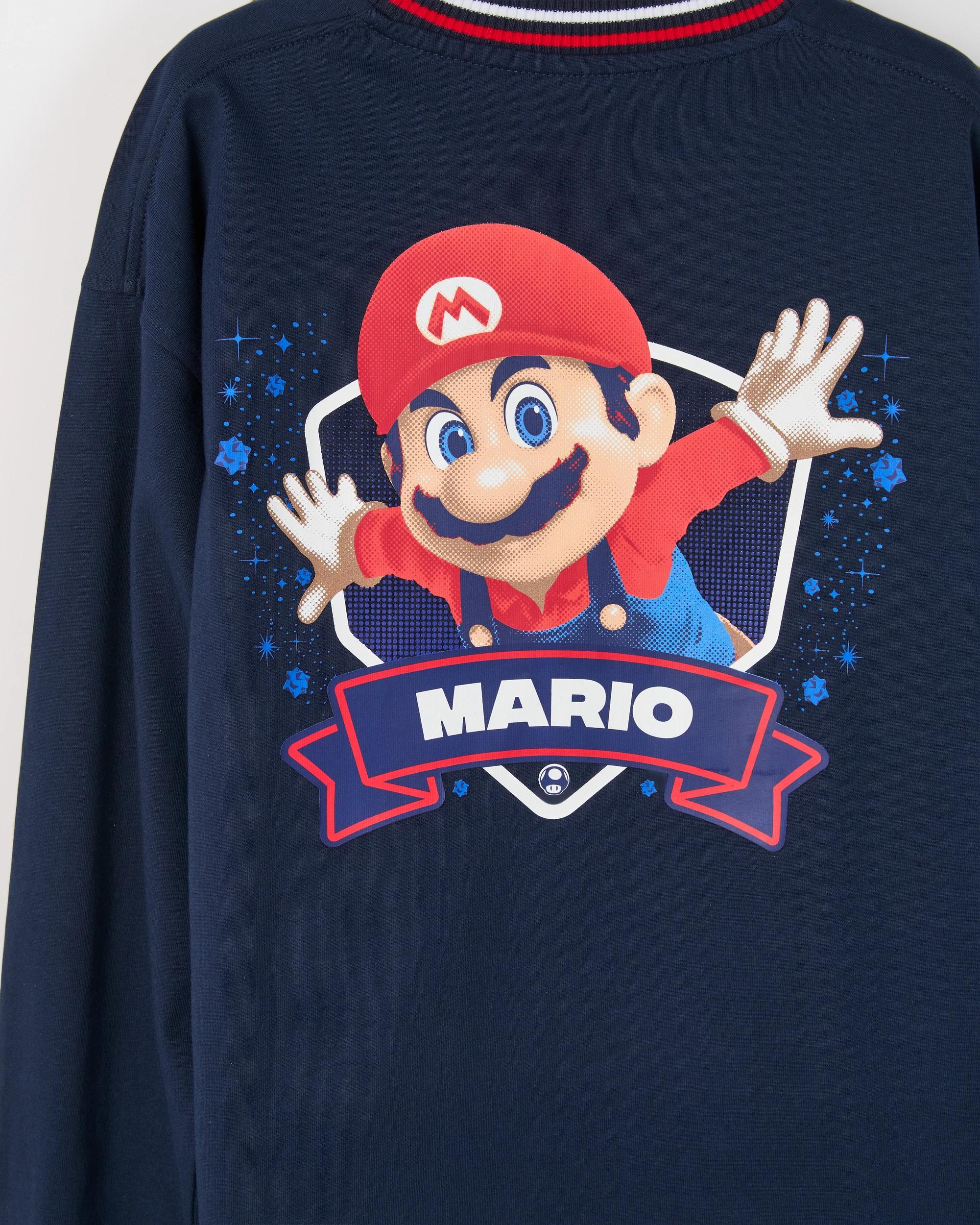 9 Super Mario Australian Cotton Long Sleeve T-Shirt BLACK, 9 of 9