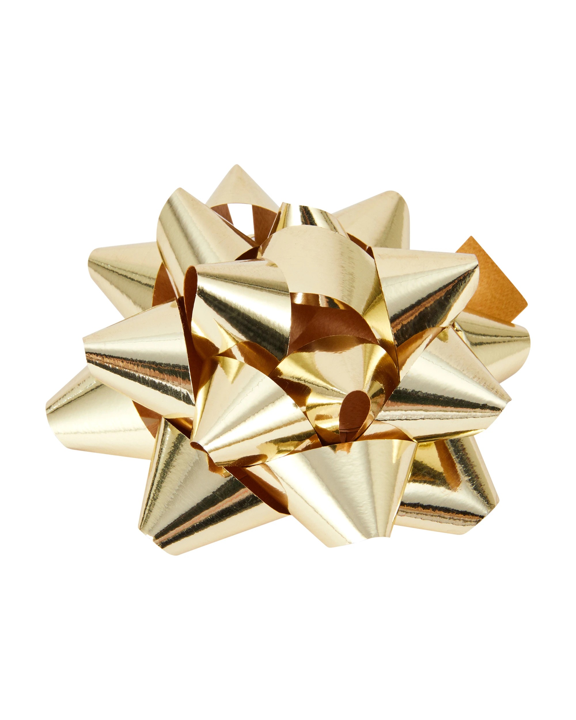 3 2 Piece Gift Bows - Gold Look, 3 of 4
