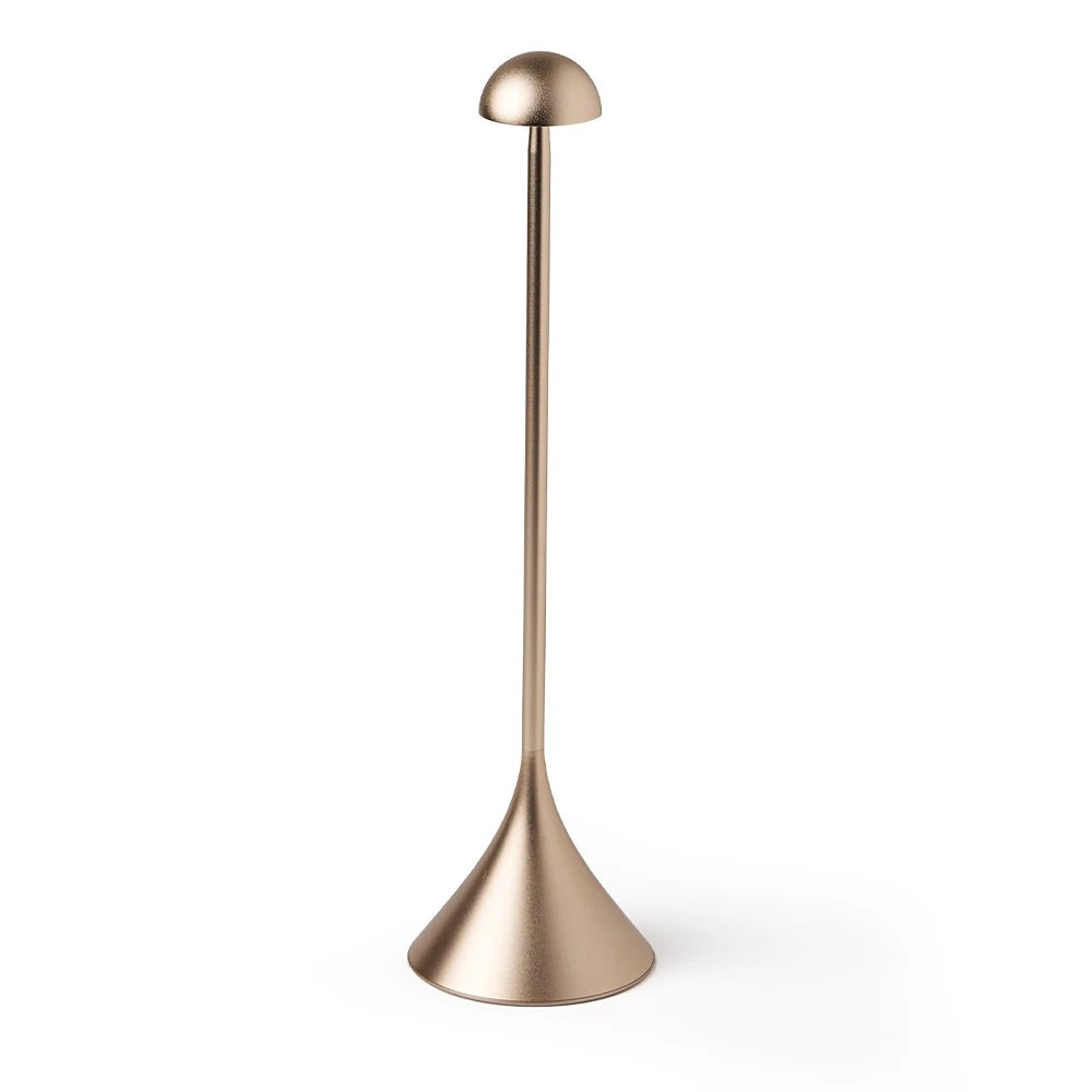 1 Lexon Steli Dome Infinitely Pairable Table Lamp - Gold, 1 of 5