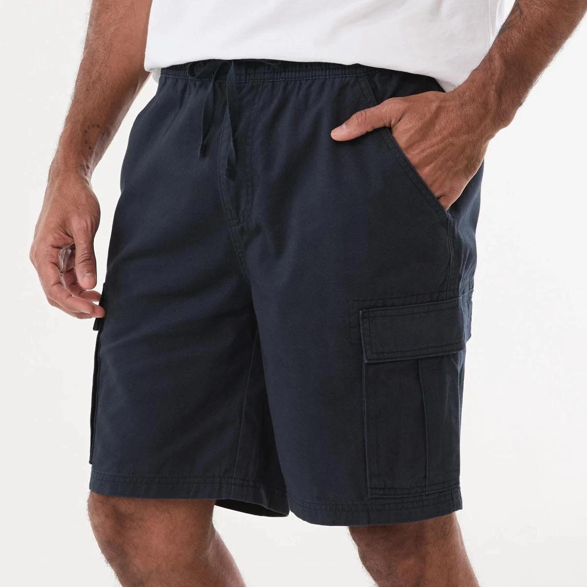 2 Elastic Waist Cargo Shorts PARISIAN NIGHT, 2 of 7