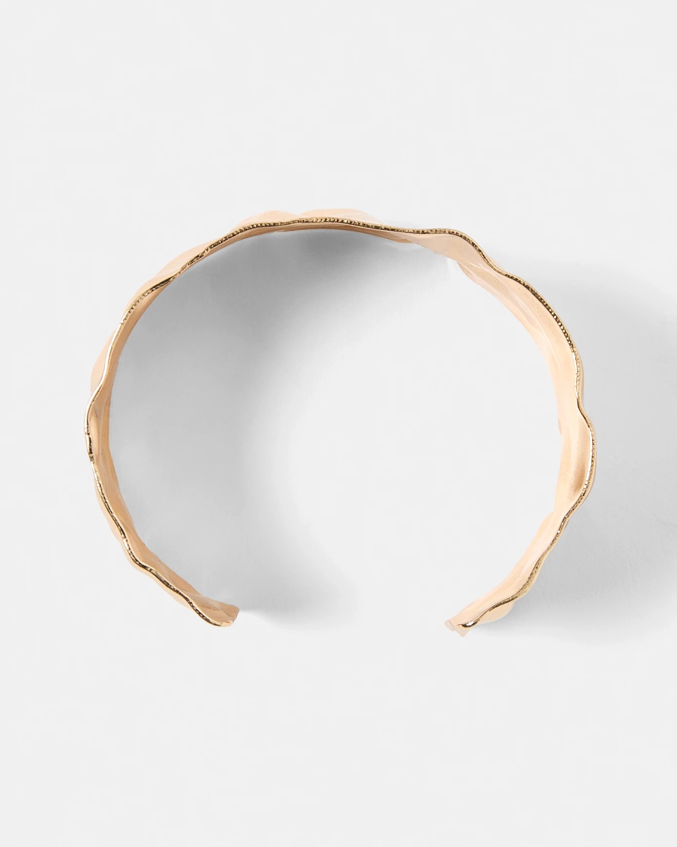 2 Molten Cuff Bracelet - Gold Tone, 2 of 6