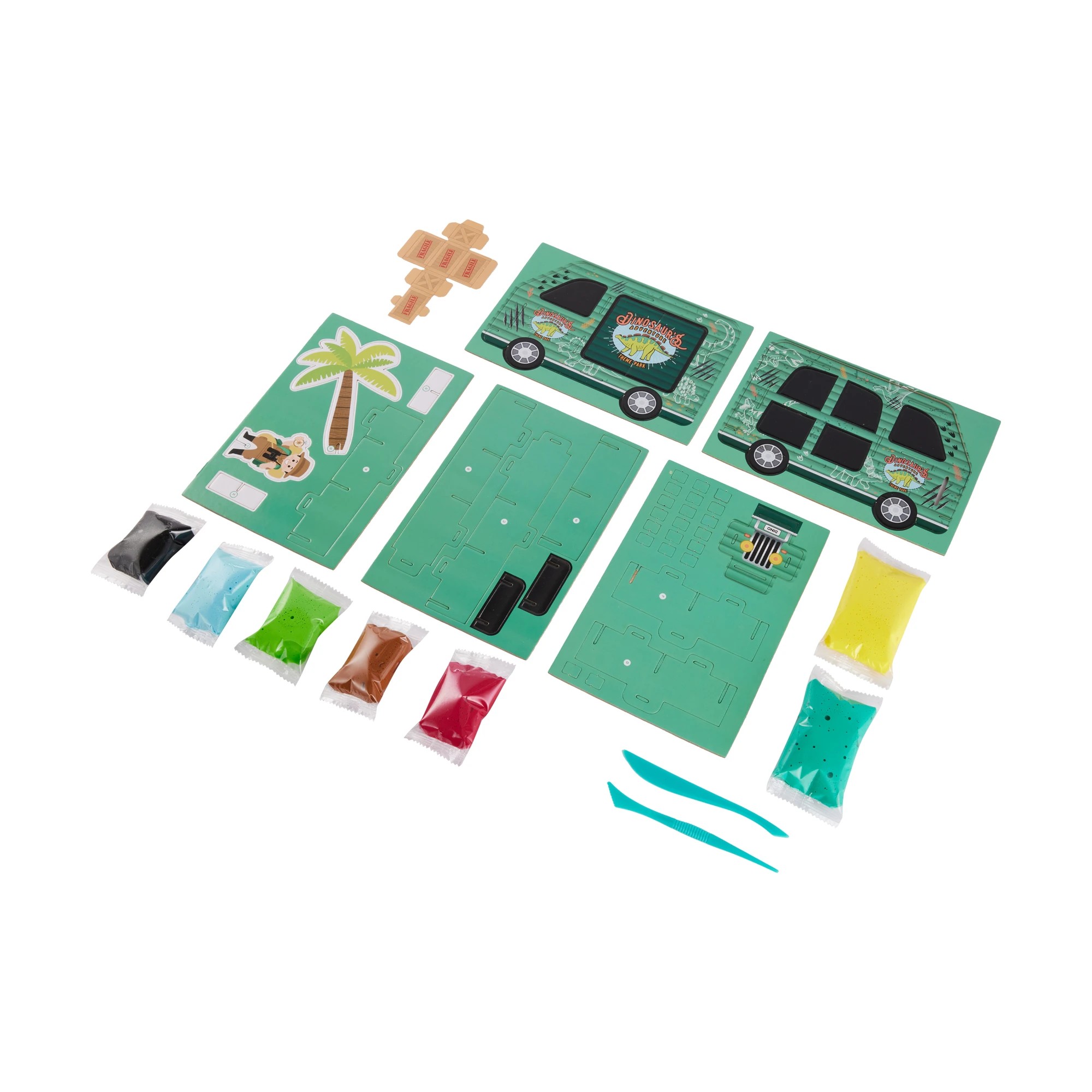 2 Air-Dry Clay: Dinosaur Safari Kit, 2 of 7
