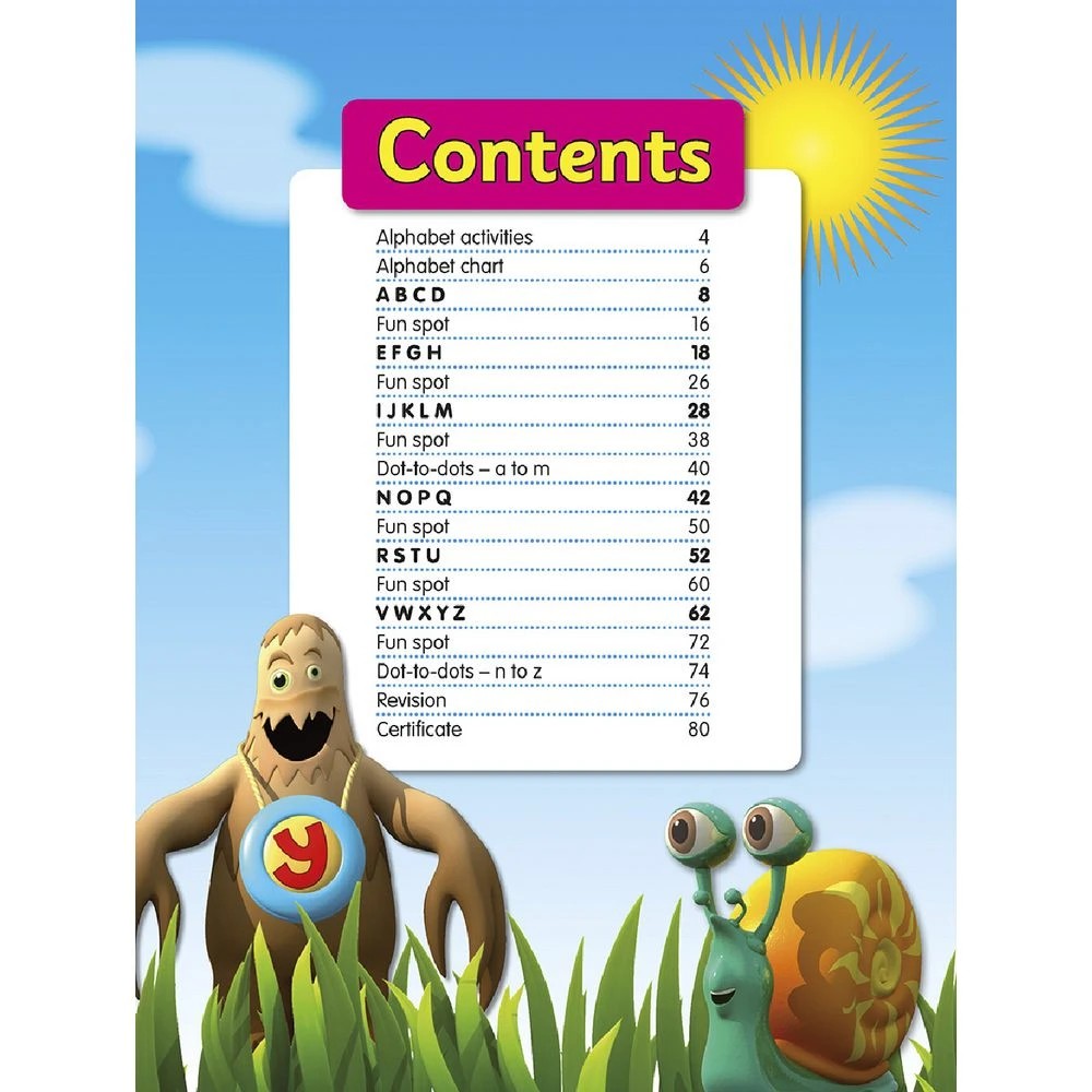 2 ABC Reading Eggs Activity Book First Alphabet, 2 of 4