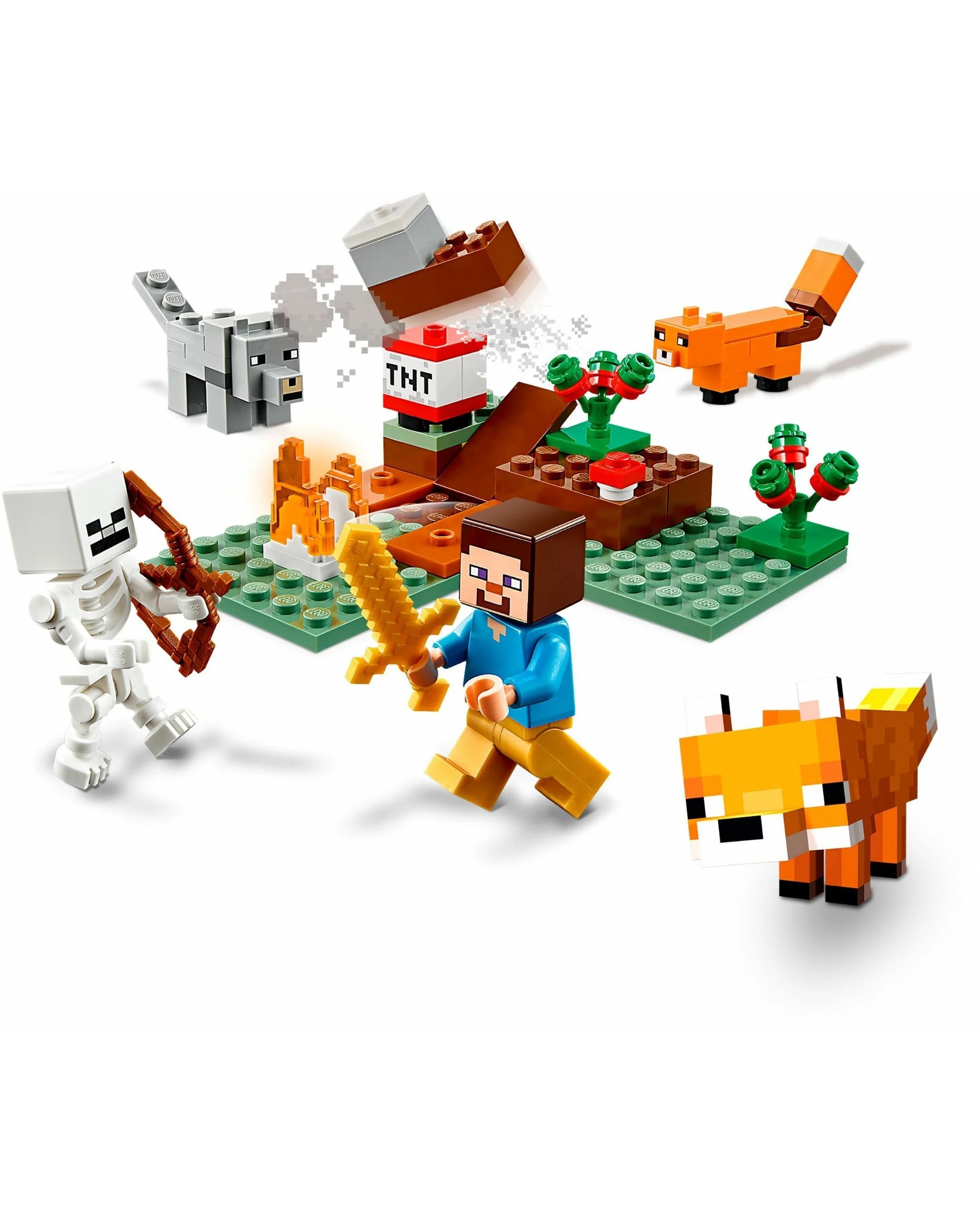 2 LEGO 21162 Minecraft Taiga Adventure Building Set, 2 of 4