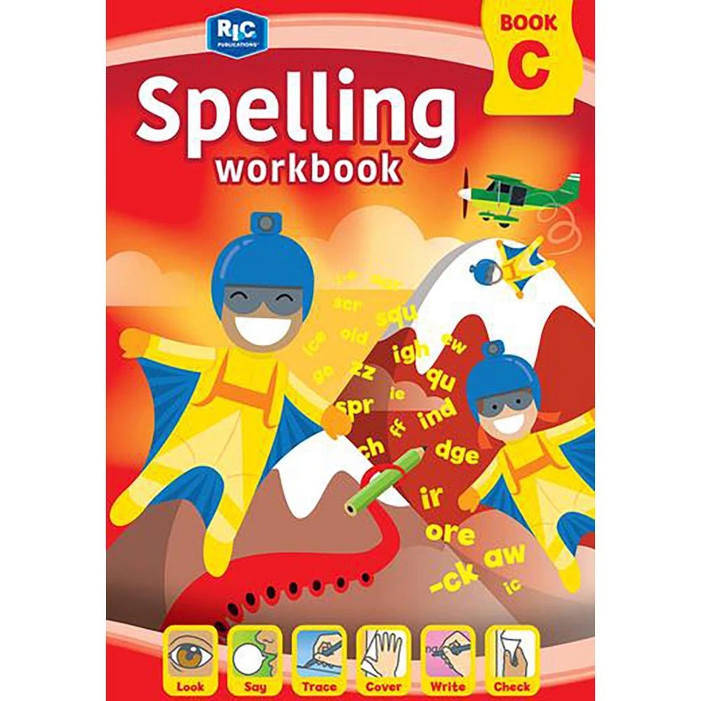 1 Spelling Workbook Interactive Book C, 1 of 5