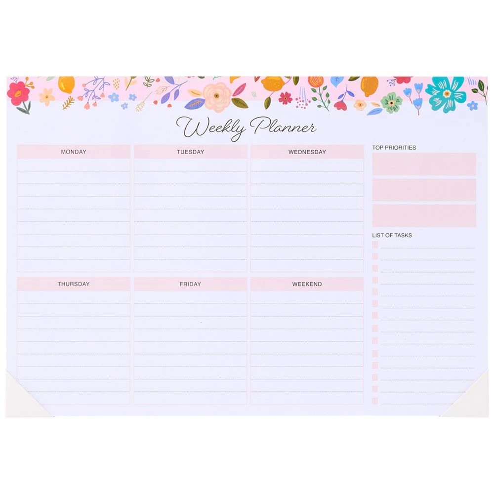 1 Otto A4 Weekly Planner Pad 50 Sheets, 1 of 2