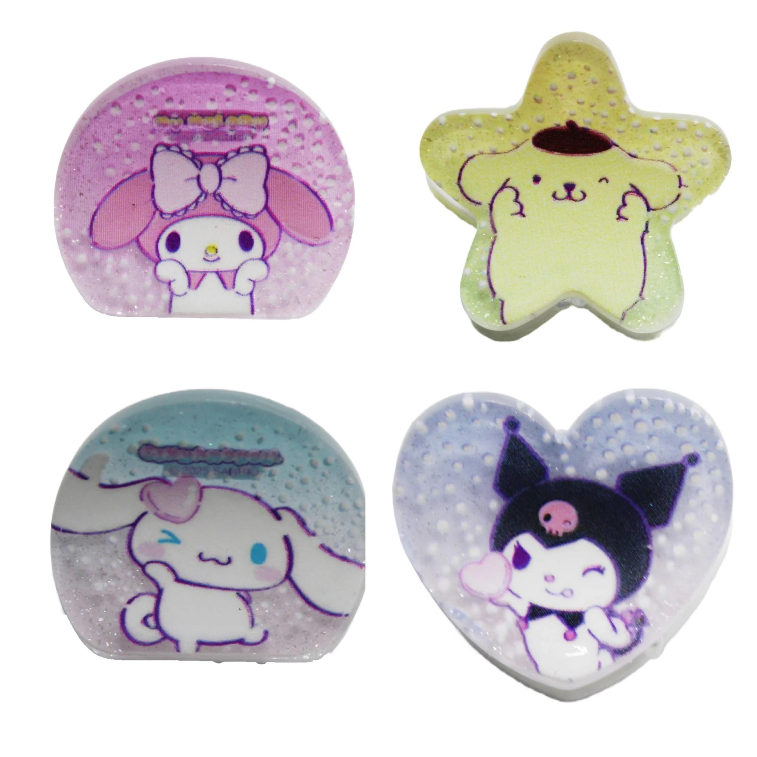 2 Hello Kitty and Friends License 4 Pack Mini Claw Hair Clips Hellokitty, 2 of 6