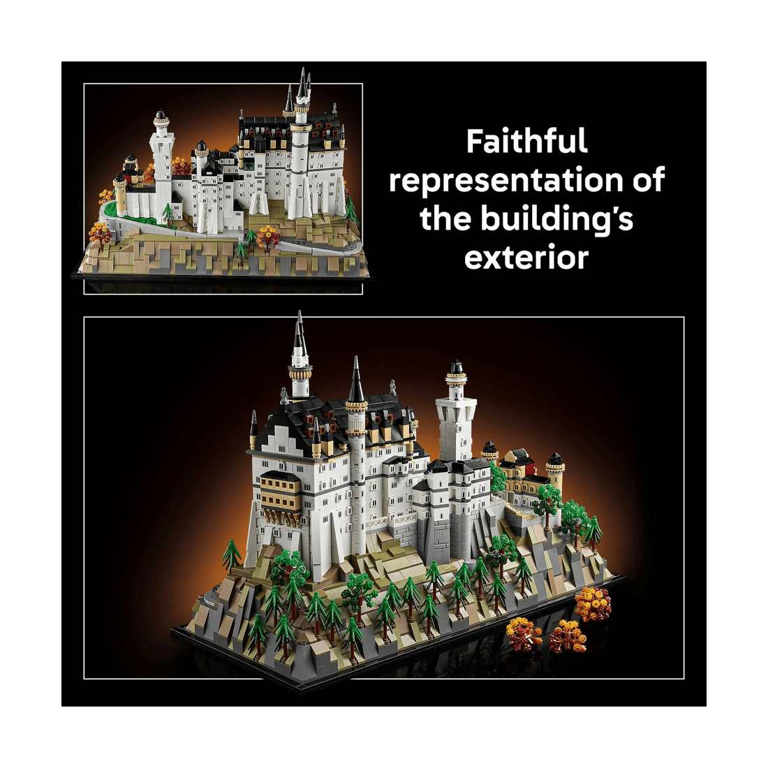 5 LEGO Architecture Neuschwanstein Castle 21063, 5 of 10