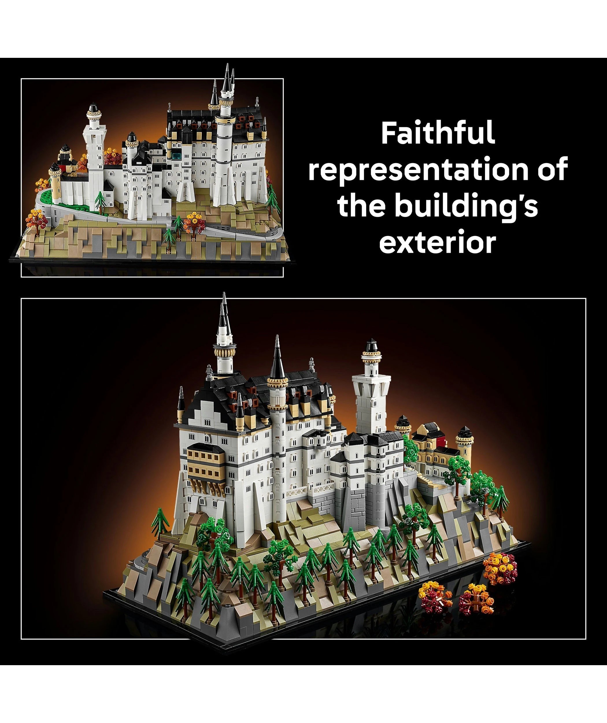 5 LEGO Architecture Neuschwanstein Castle 21063, 5 of 10