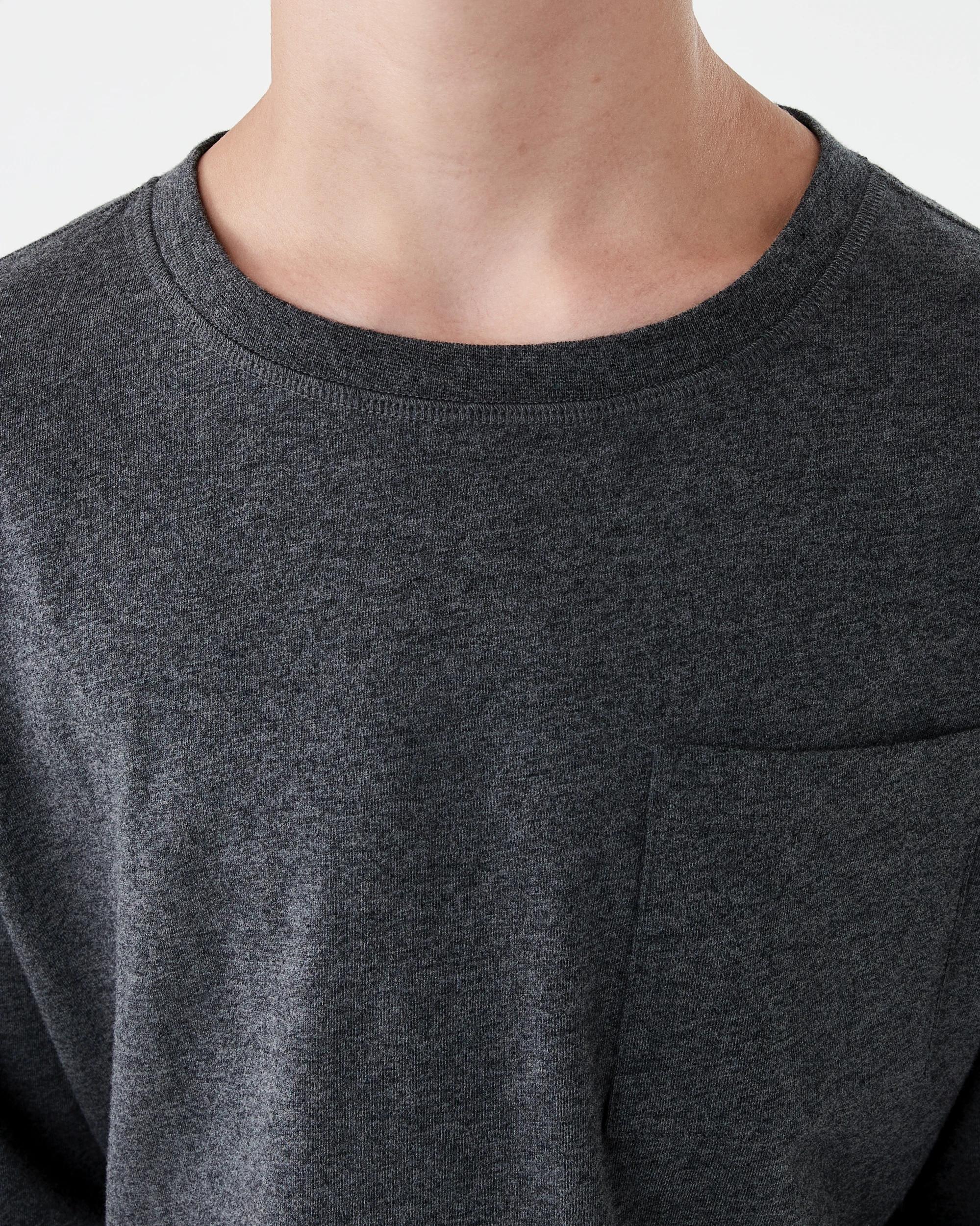 4 Knit Woven Pyjama Set Gry Check, 4 of 8