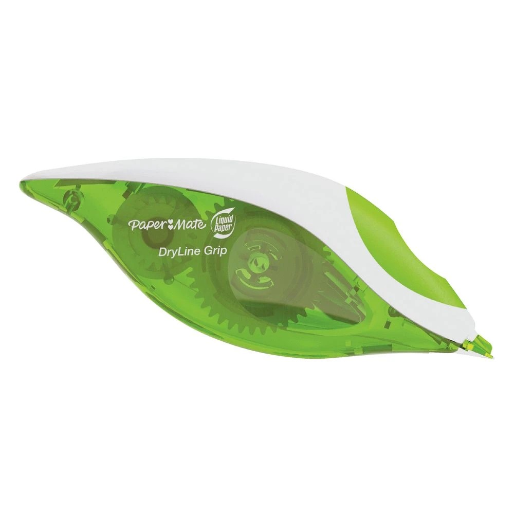 2 Liquid Paper Dryline Grip Correction Tape 5mm x 8.5m Green, 2 of 2
