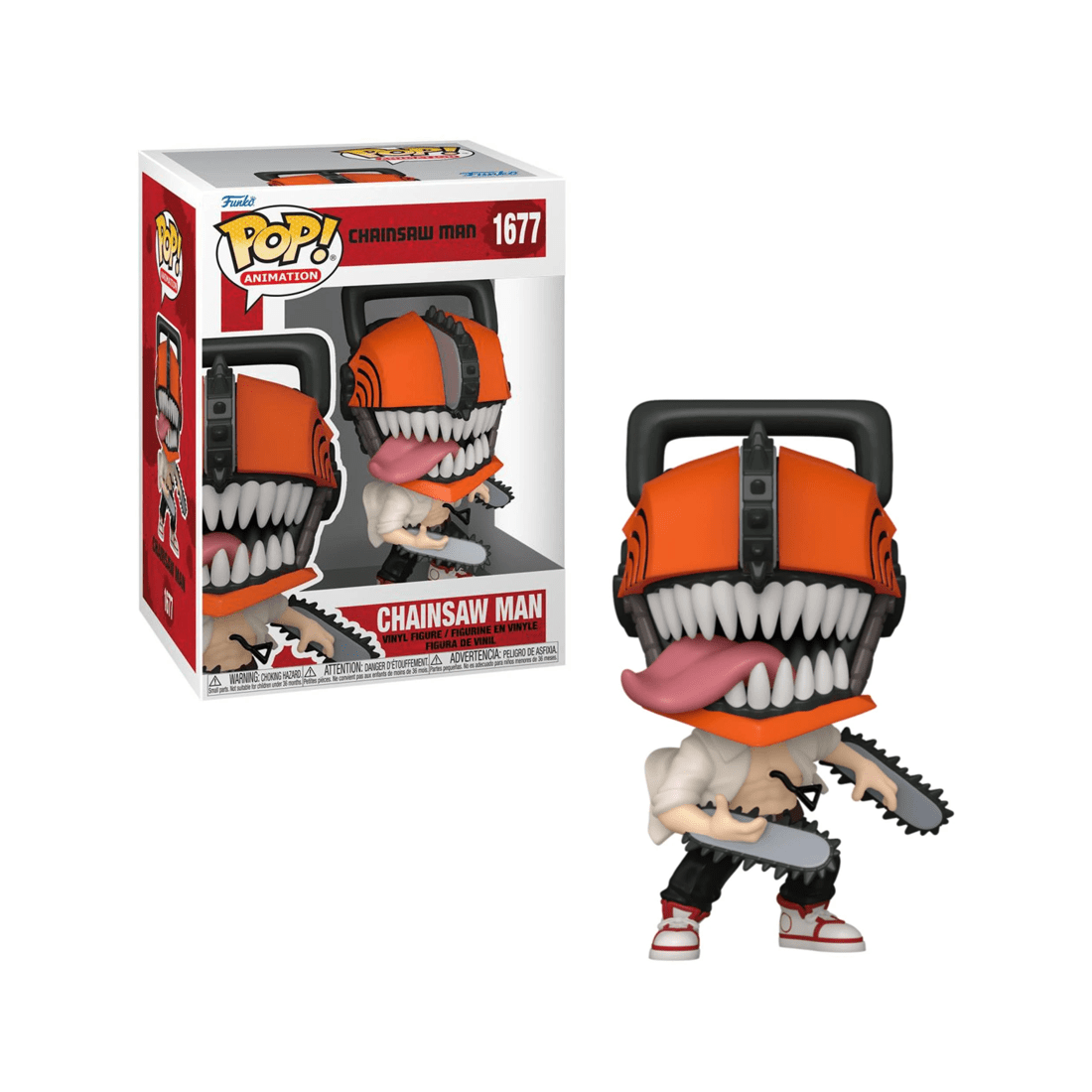 1 Funko Chainsaw Man Chainsaw Man Funko POP! Vinyl, 1 of 2