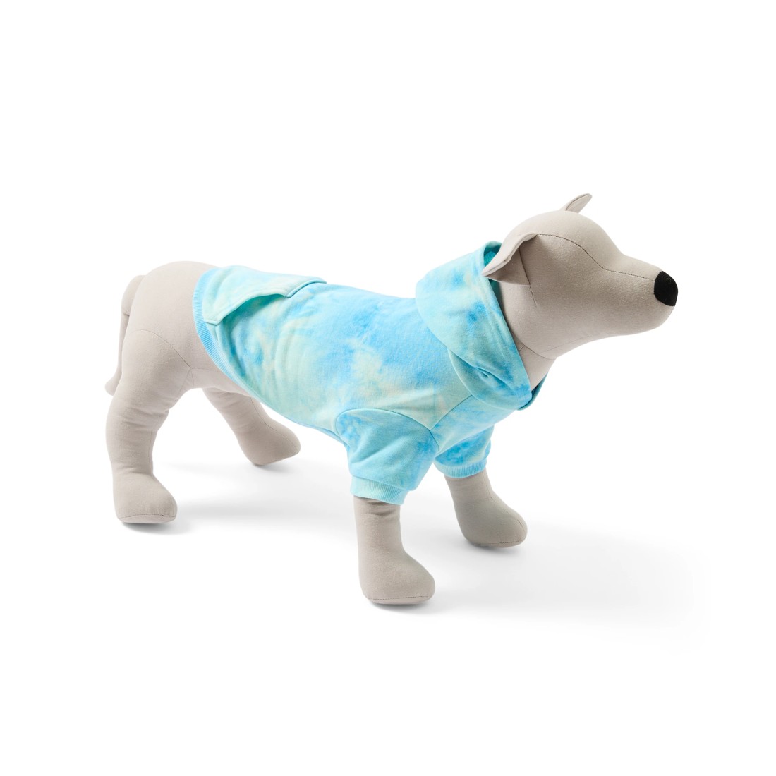 1 Pet Hoodie Tie-Dye - Medium, Blue, 1 of 10