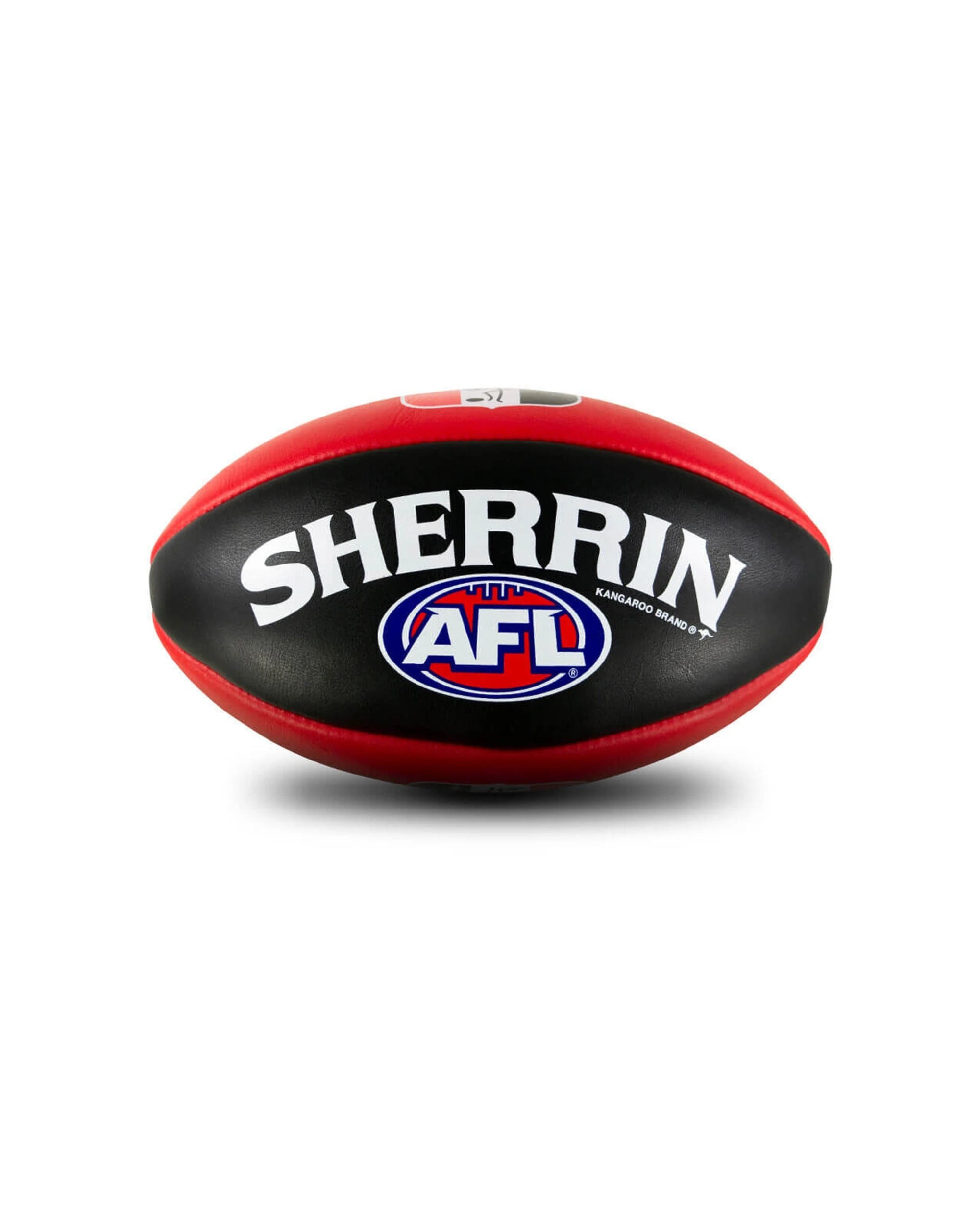 2 Sherrin AFL Team Leather Football St Kilda Saints Size 5 Full Grain Leather - Multi, 2 of 4