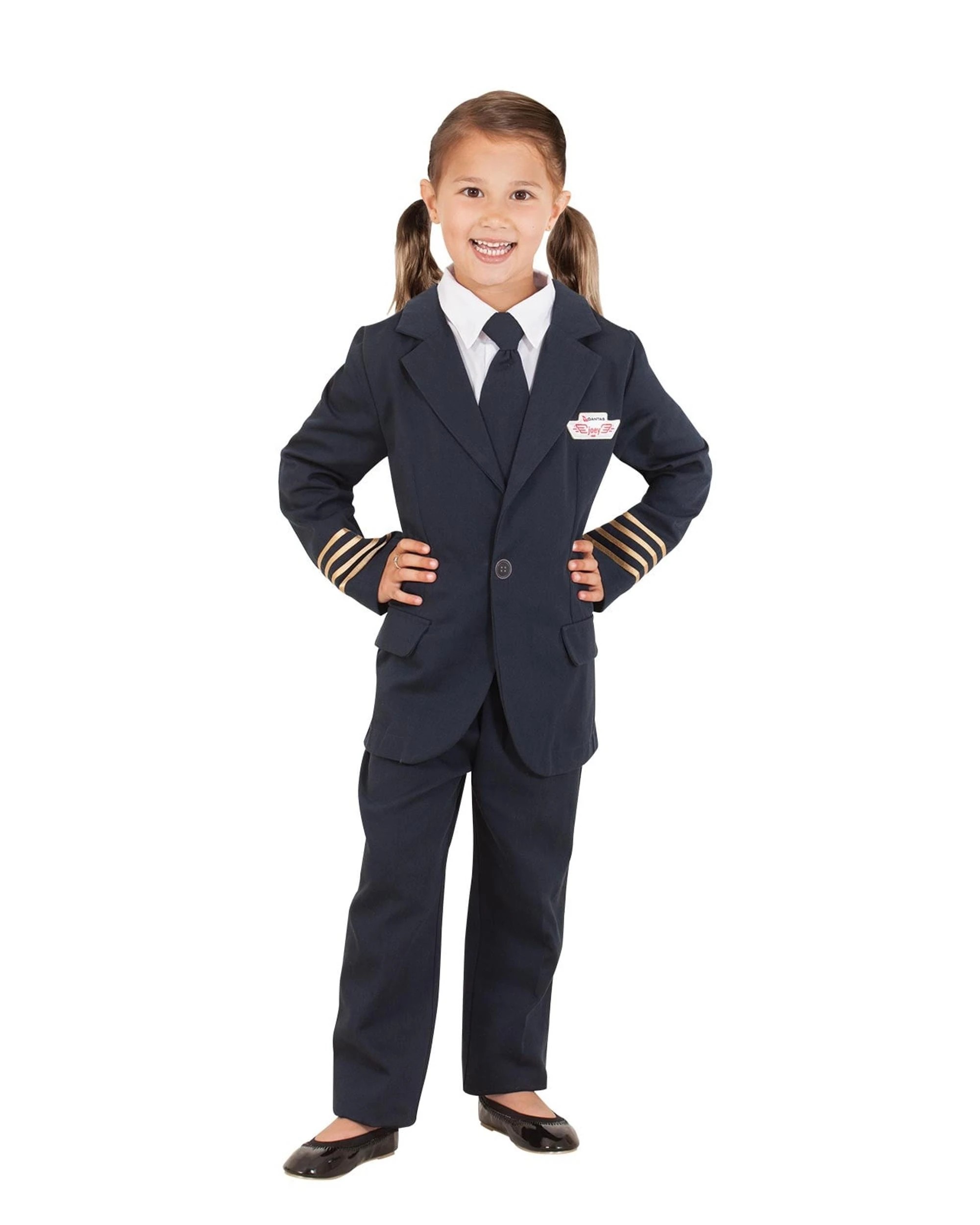 2 Qantas Captain's Uniform Costume Size 6-8 Years, 2 of 5