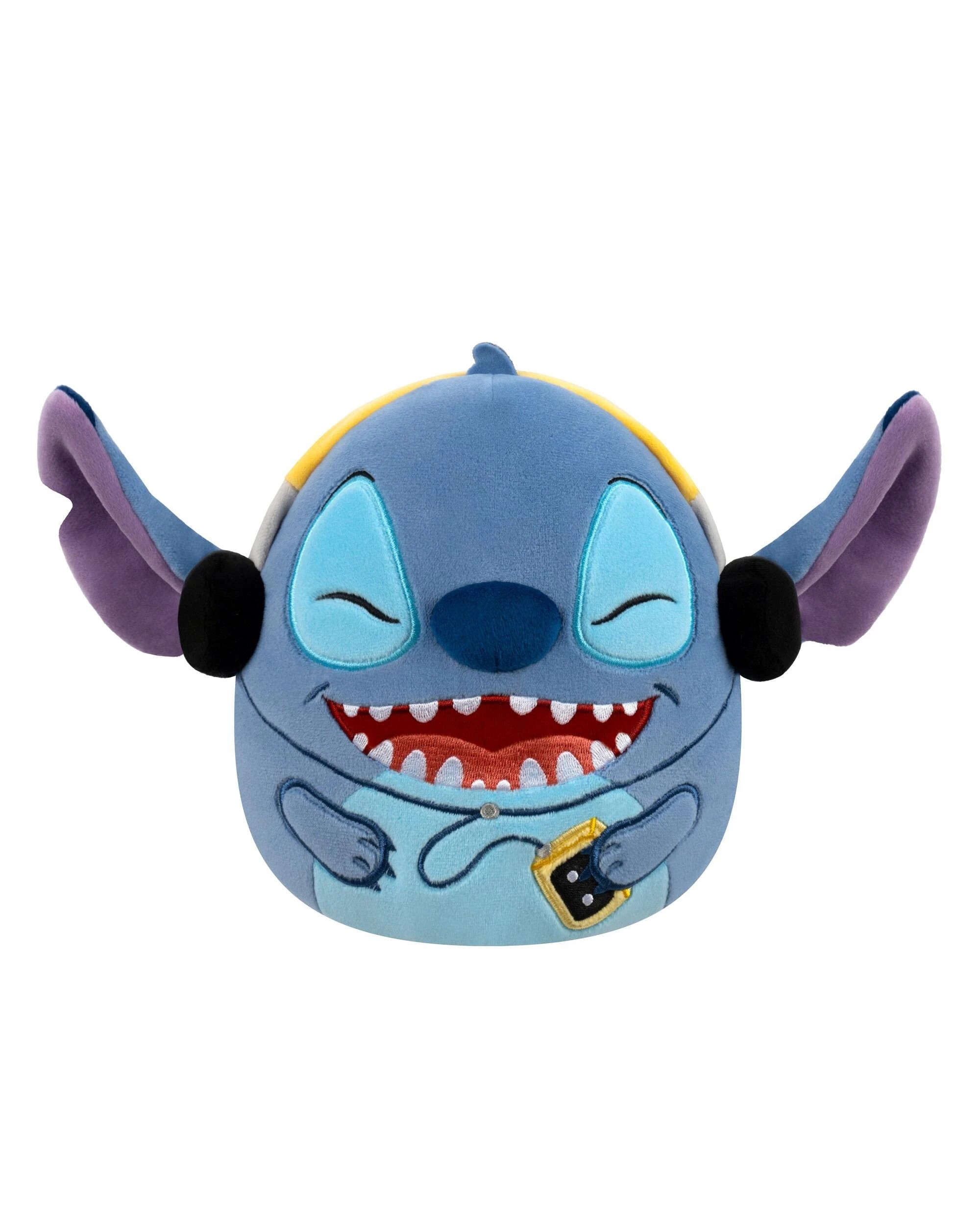 2 Squishmallows Disney Stitch with Headphones 6.5 inch Plush, 2 of 5