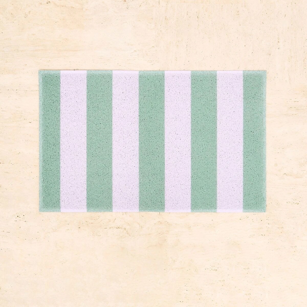 4 Dirt Grip Door Mat - Green and Lilac, 4 of 5