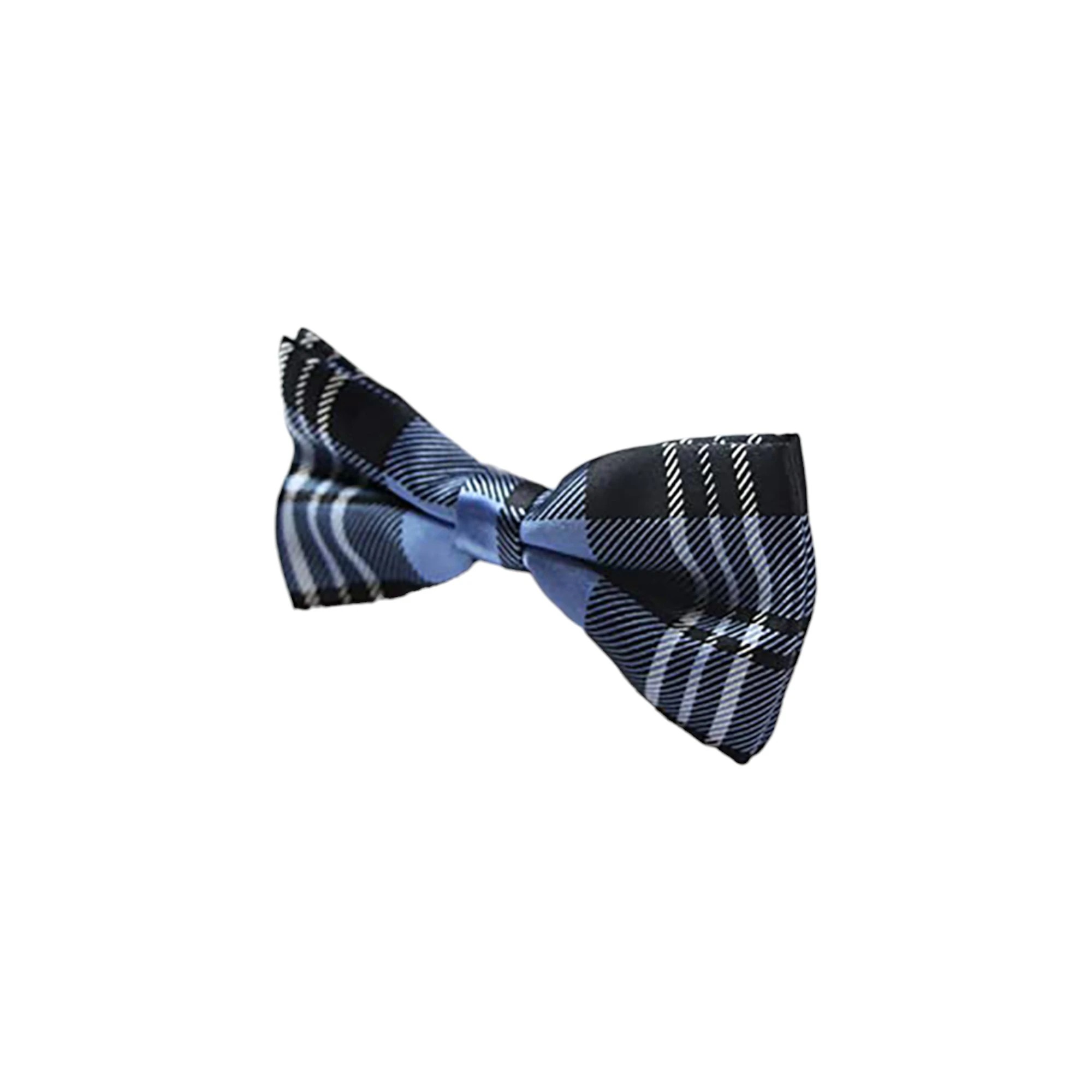 5 Zasel Mens Blue Tarten Plaid Patterned Bow Tie - Multi, 5 of 5