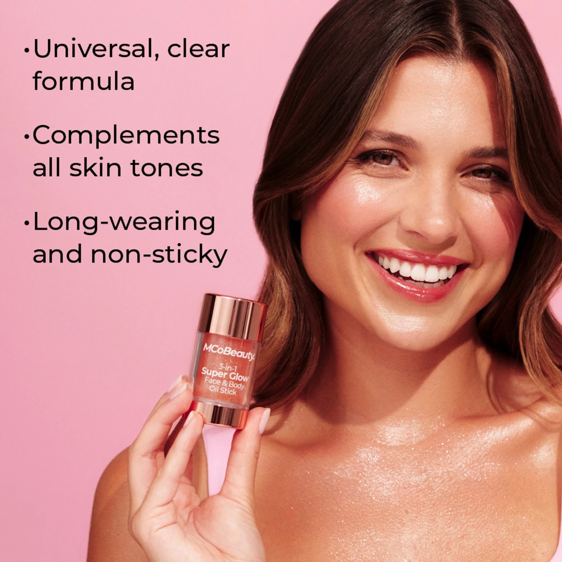 8 3-in-1 Super Glow Face & Body Oil Stick - Bronze, 8 of 8