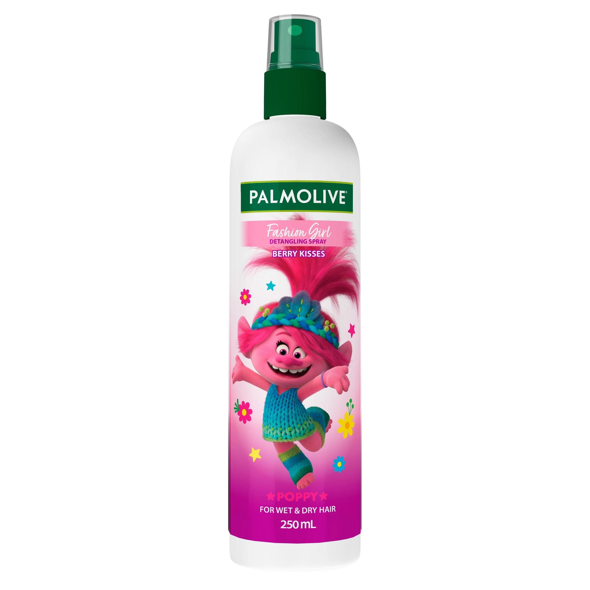1 Palmolive Fashion Girl Detangling Spray - 250ml, Rose Kisses, 1 of 10