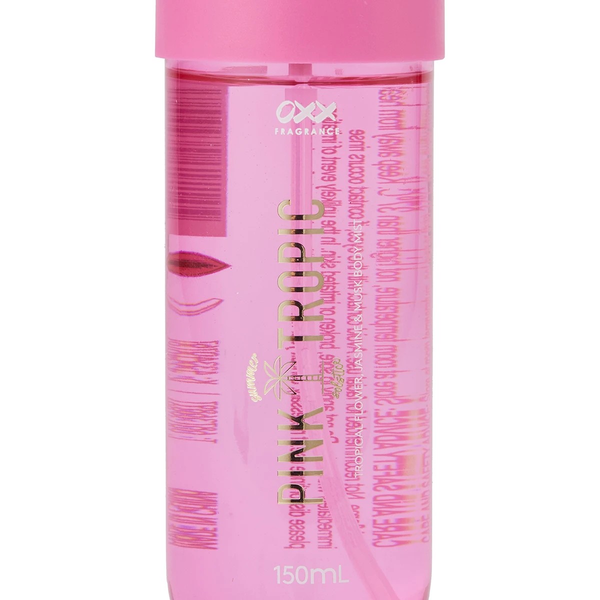 4 OXX Fragrance Pink Tropic Summer Solstice Body Mist - Tropical Flower, Jasmine and Musk, 4 of 6