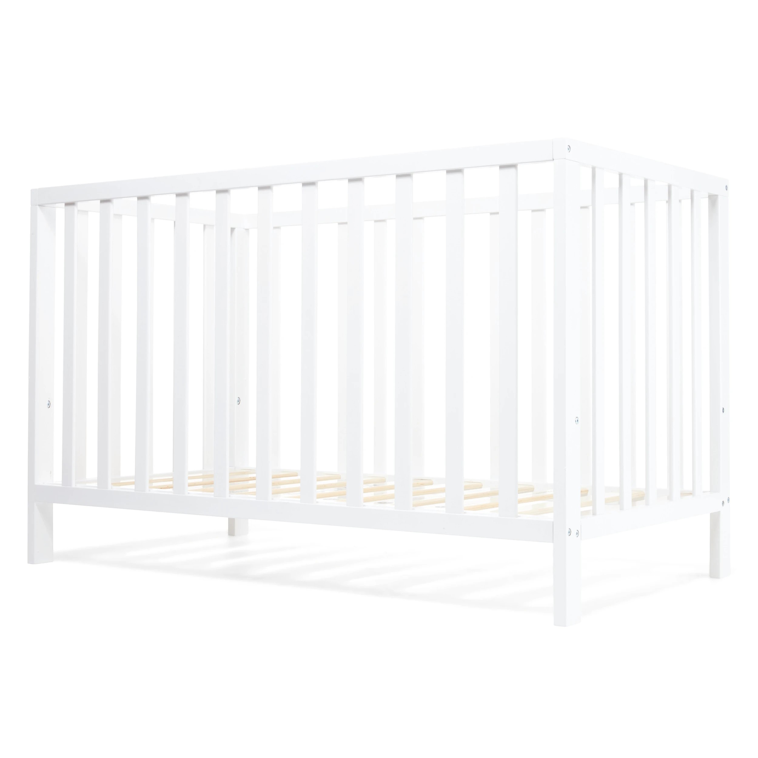 3 White Wooden Cot, 3 of 10