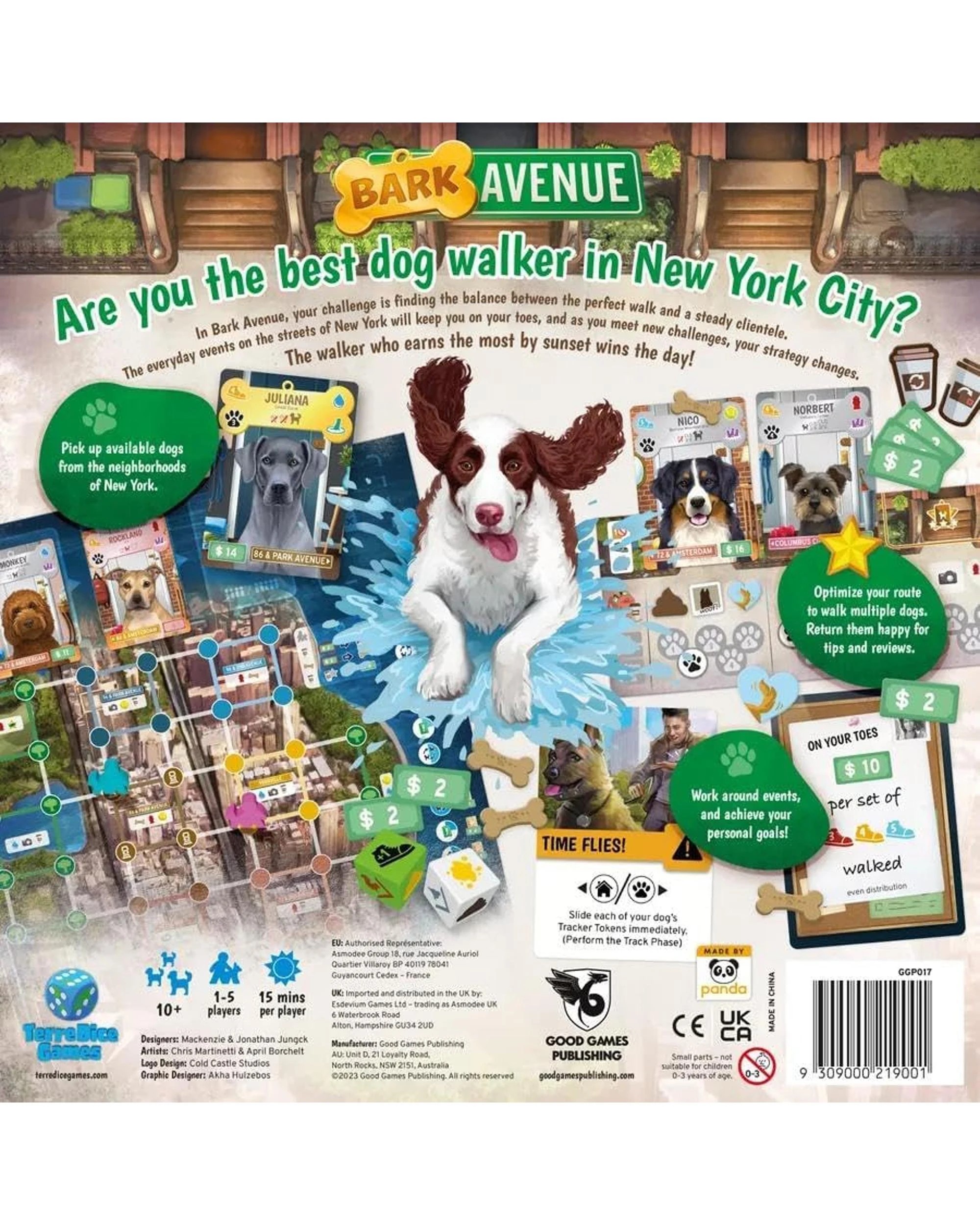 5 Bark Avenue Board Game, 5 of 5