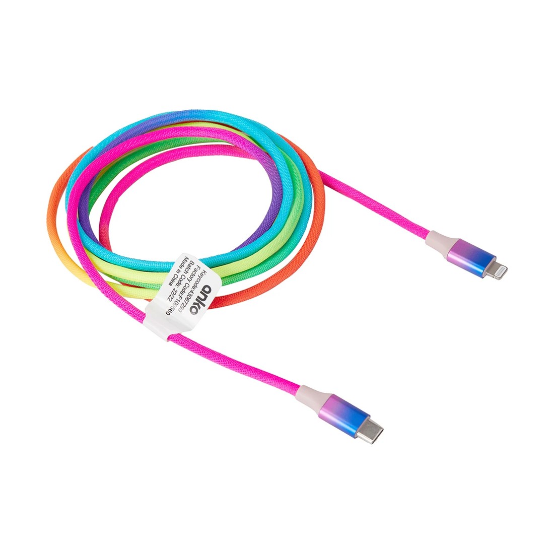 3 USB-C to Lightning Rainbow Cable - 2m, 3 of 4