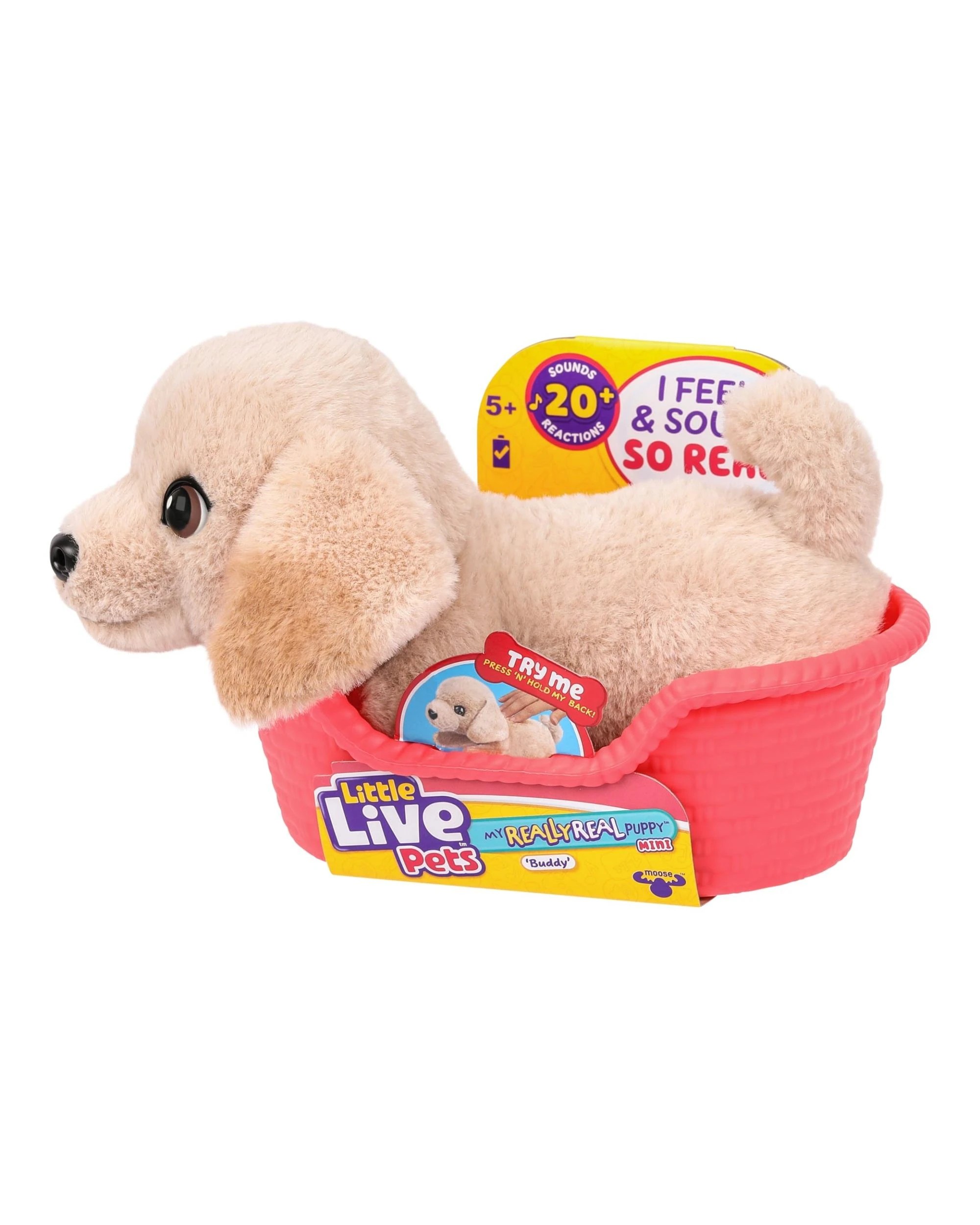 3 Little Live Pets My Really Real Mini Puppy Buddy, 3 of 10